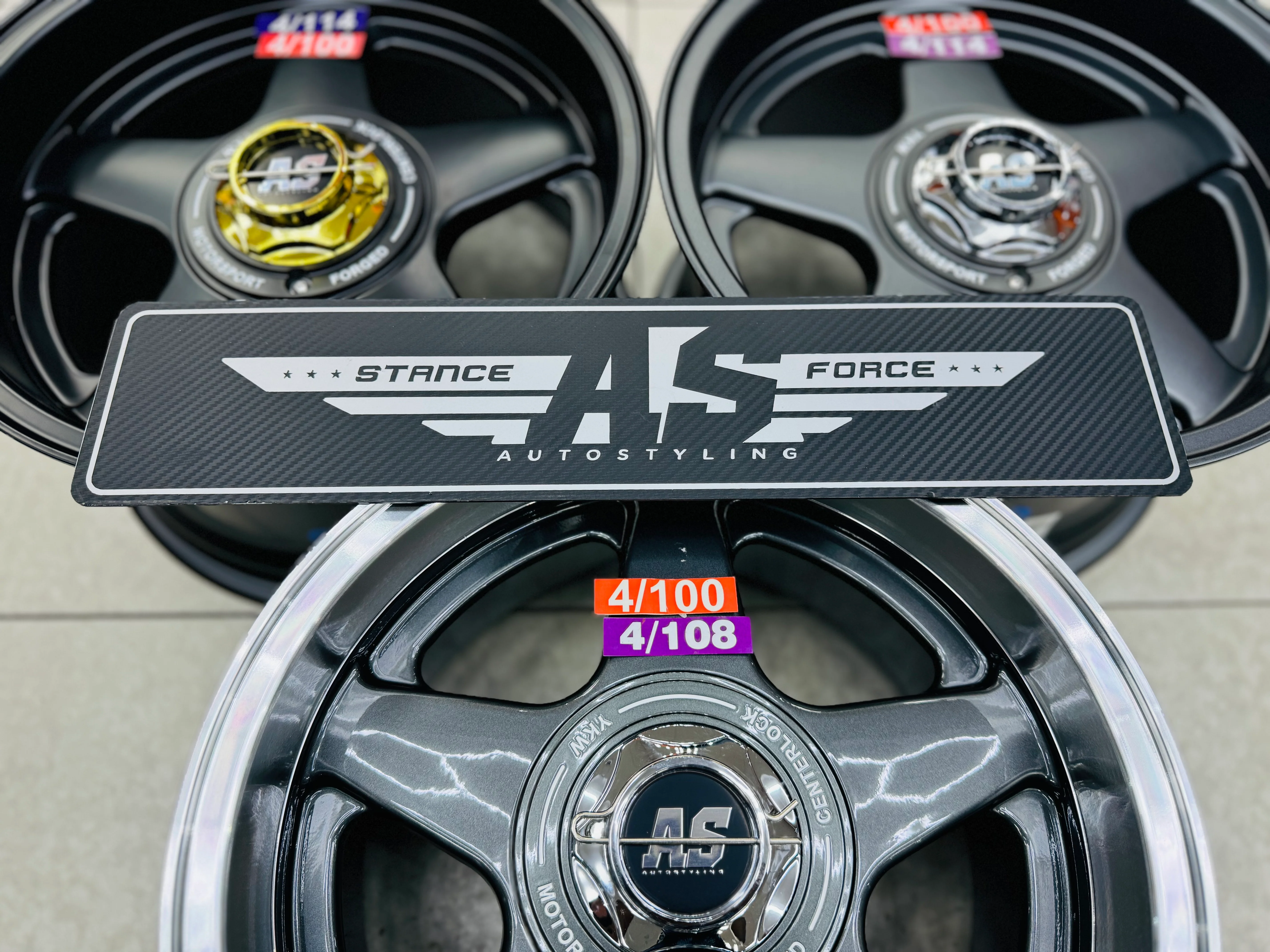 15” AS 5666 360 4x100 4x108 4x114 ( No studs ) - Image 5