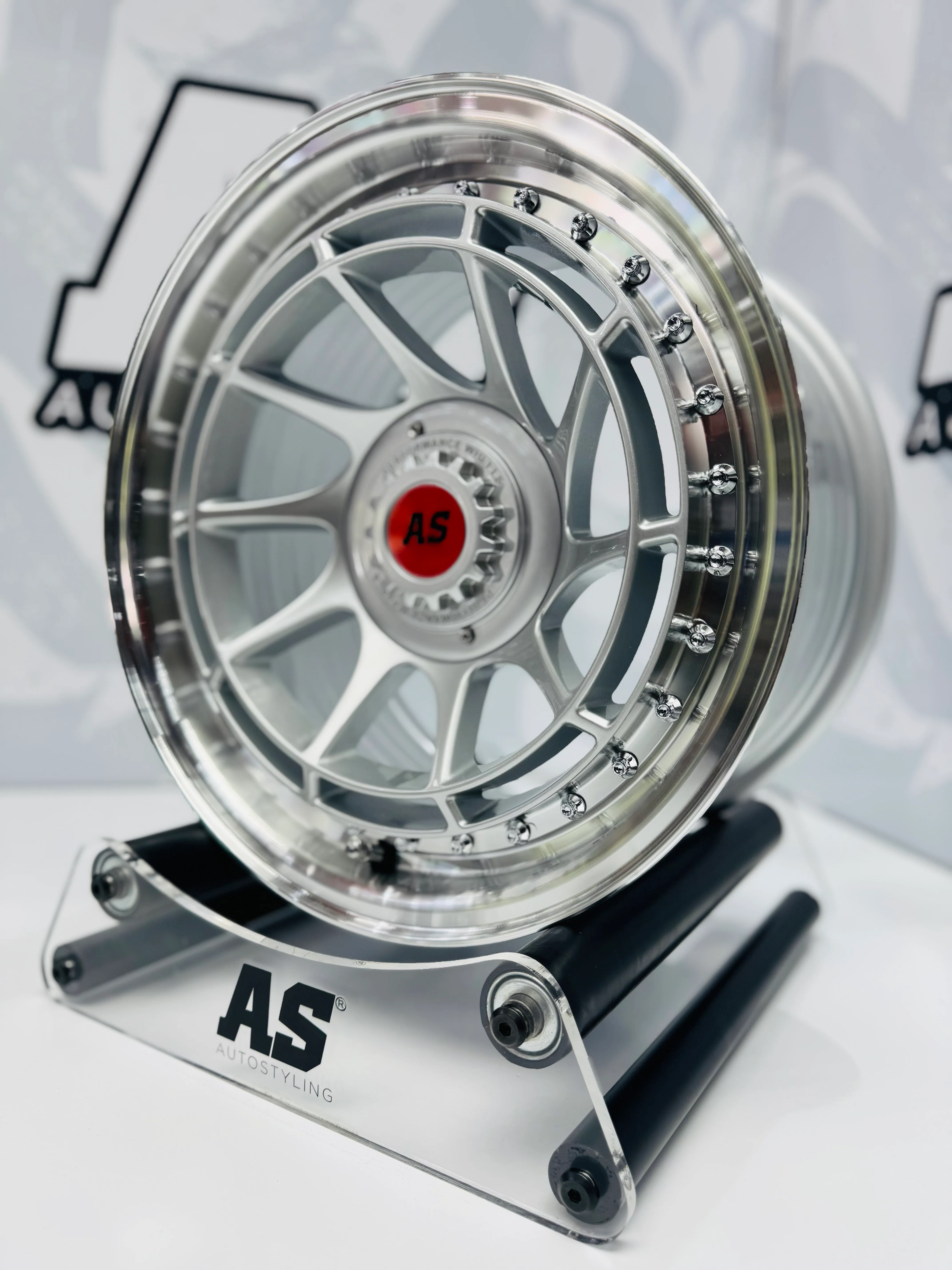 15” AS-7156 SILVER  4/100 4/114 wheels - Image 3