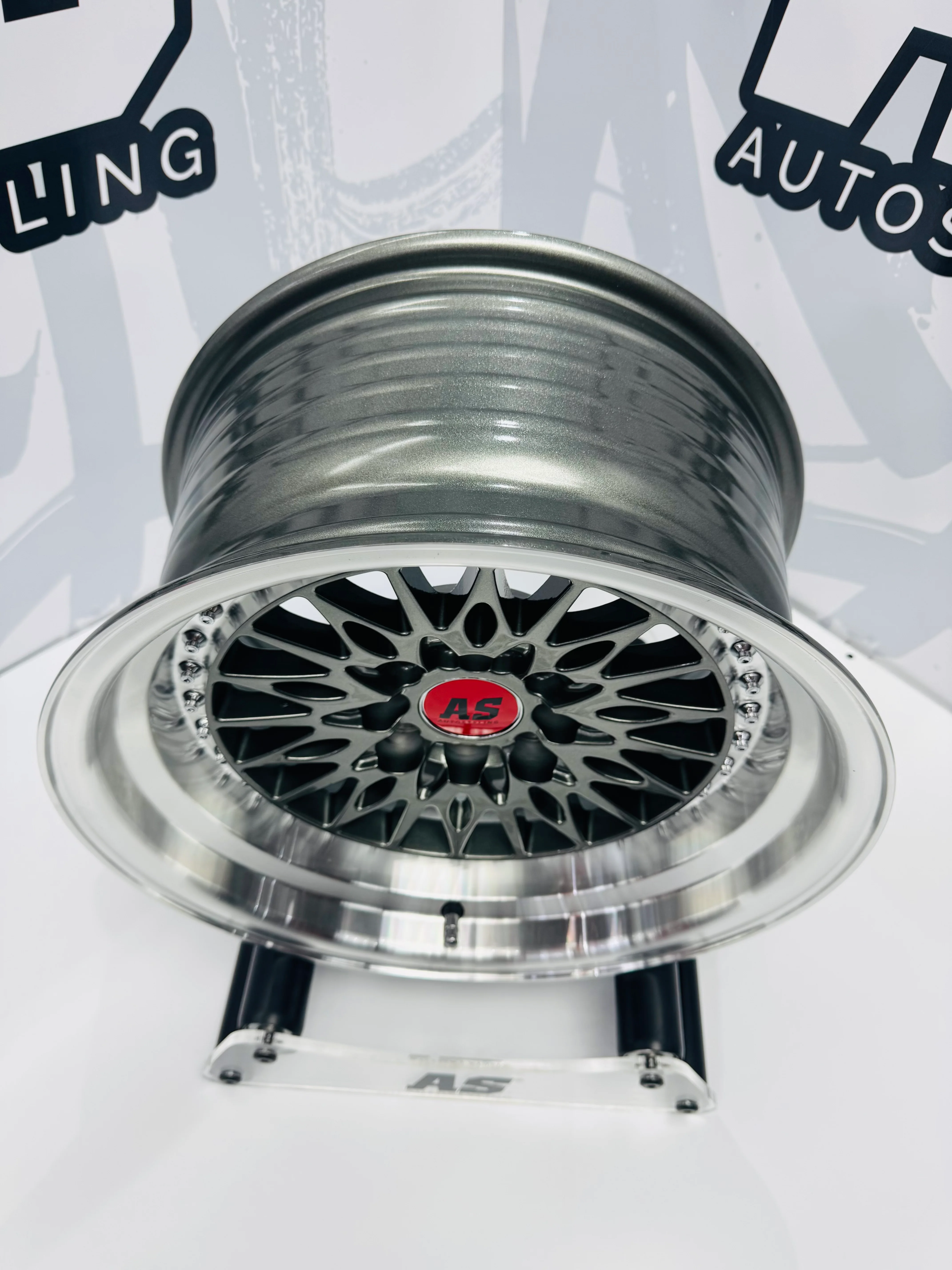15” AS-7164 GUNMETAL 4/100 4/108 wheels - Image 6