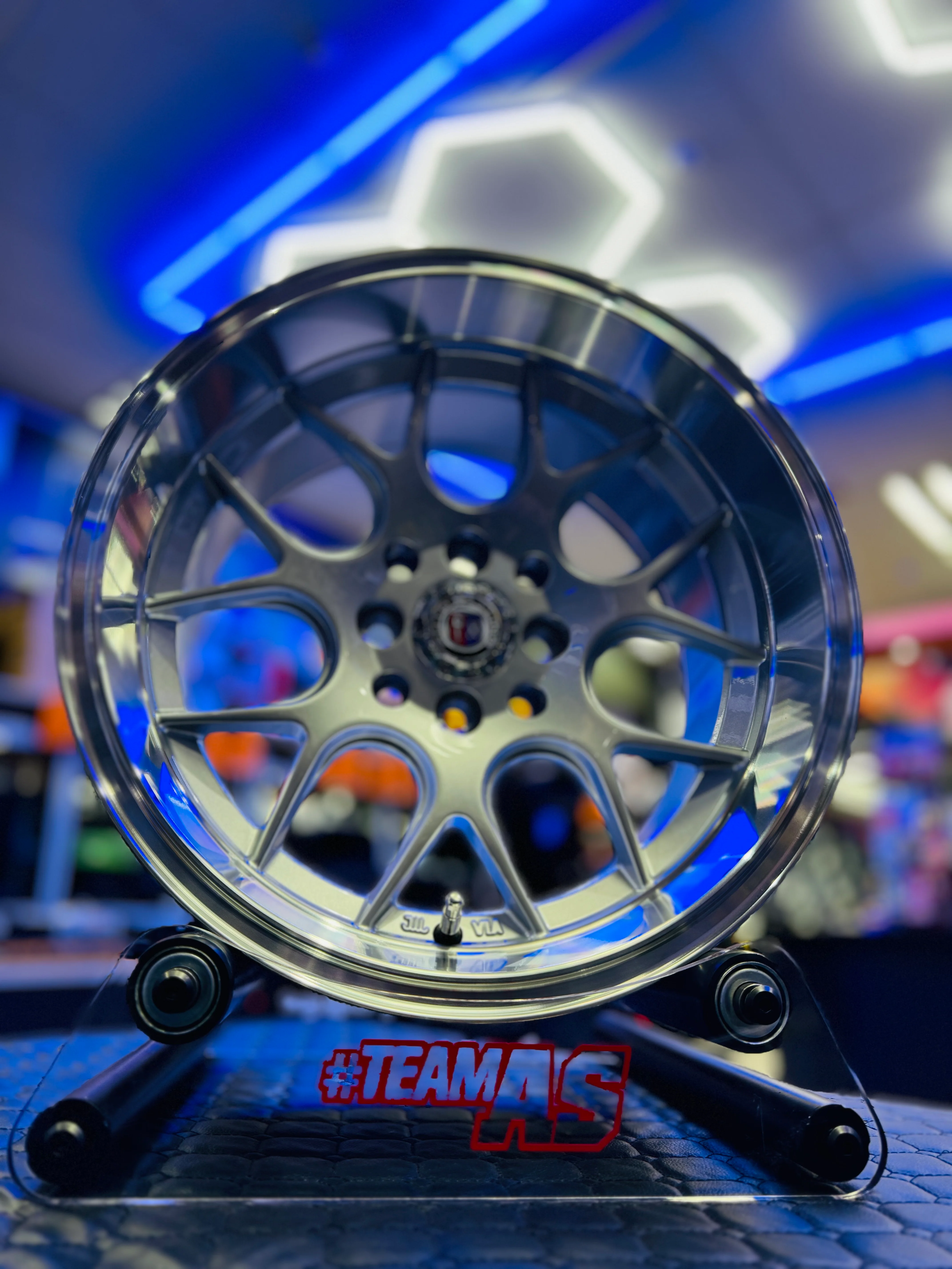 15” AS- 7695  4/100 4/114 silver wheels - Image 10