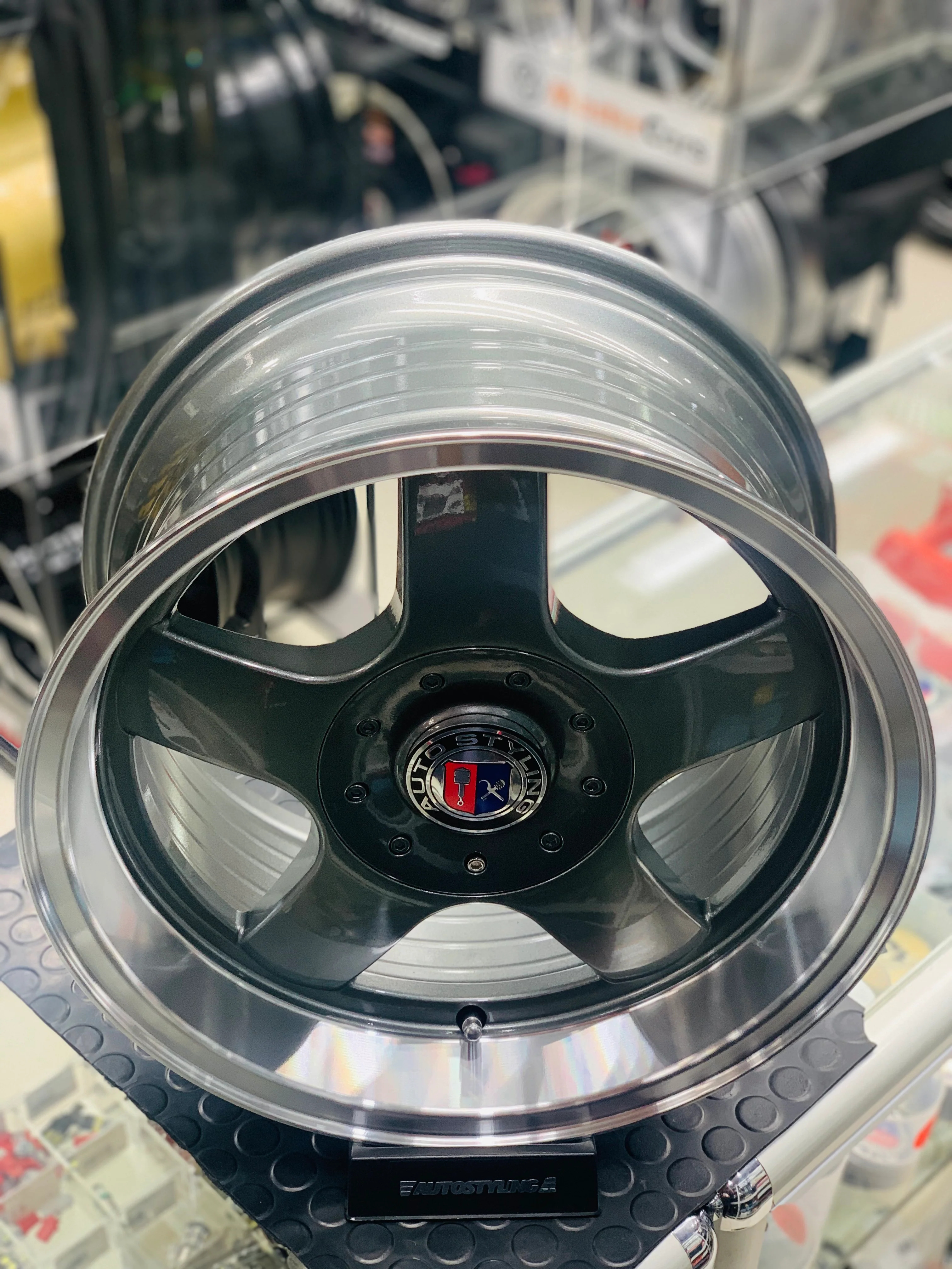 15” AS- 9N 4x100 & 5x100 grey wheels - Image 3