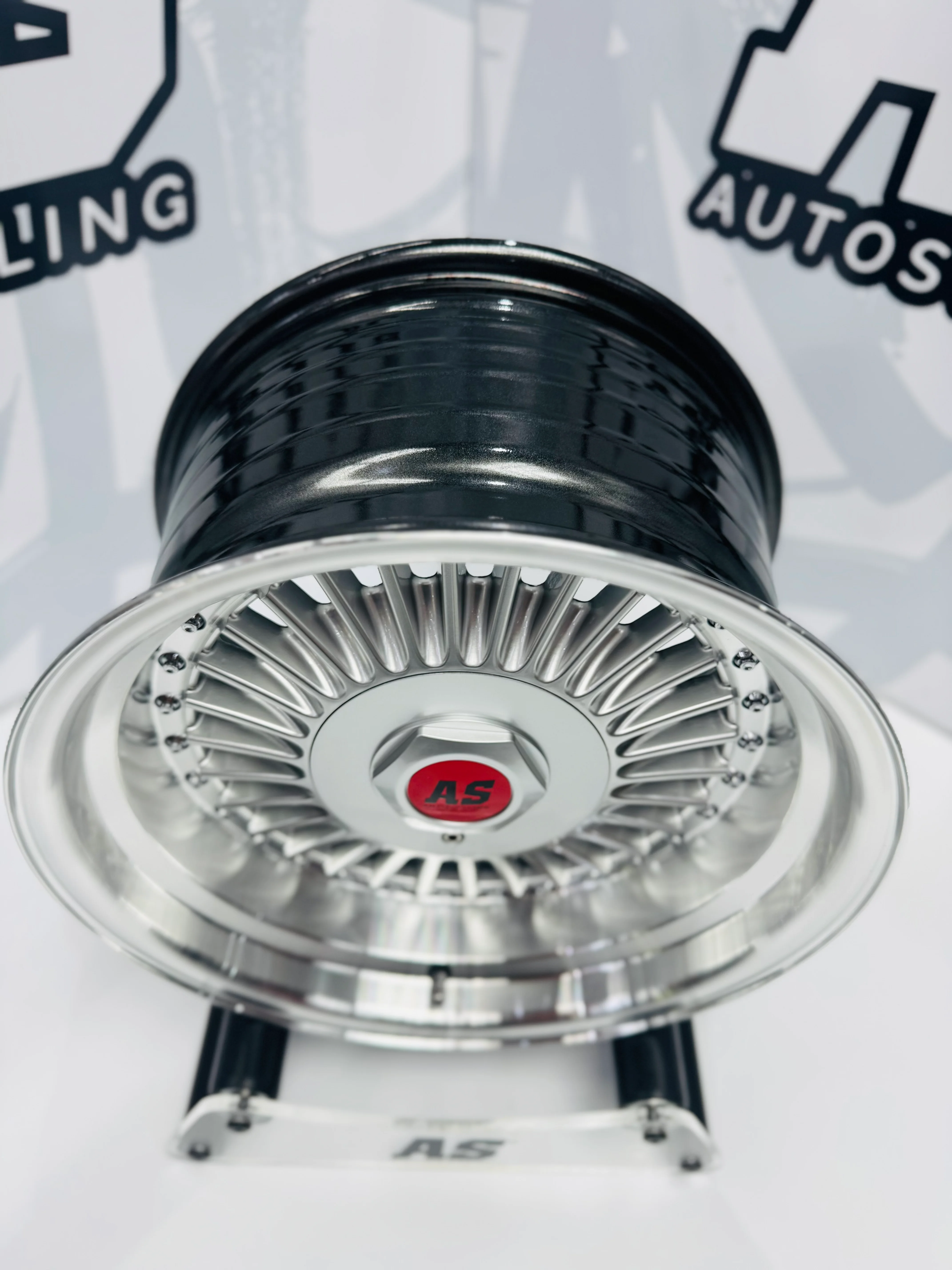 15” AS- EMITZ 7997  9J ALL ROUND 4/100 4/114 silver wheels - Image 2