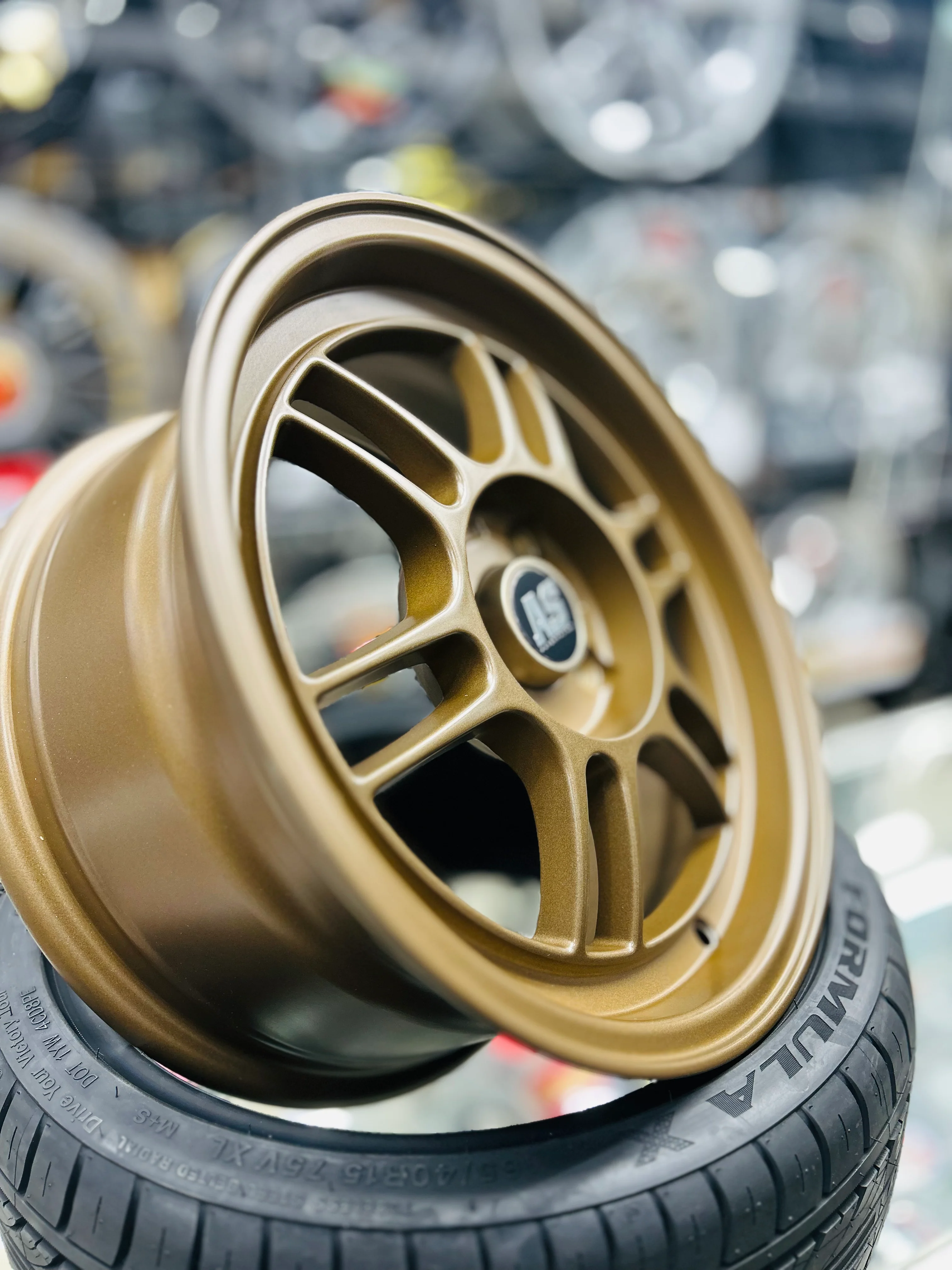 15” AS- ENKEI 7j 4/100 wheels - Image 5