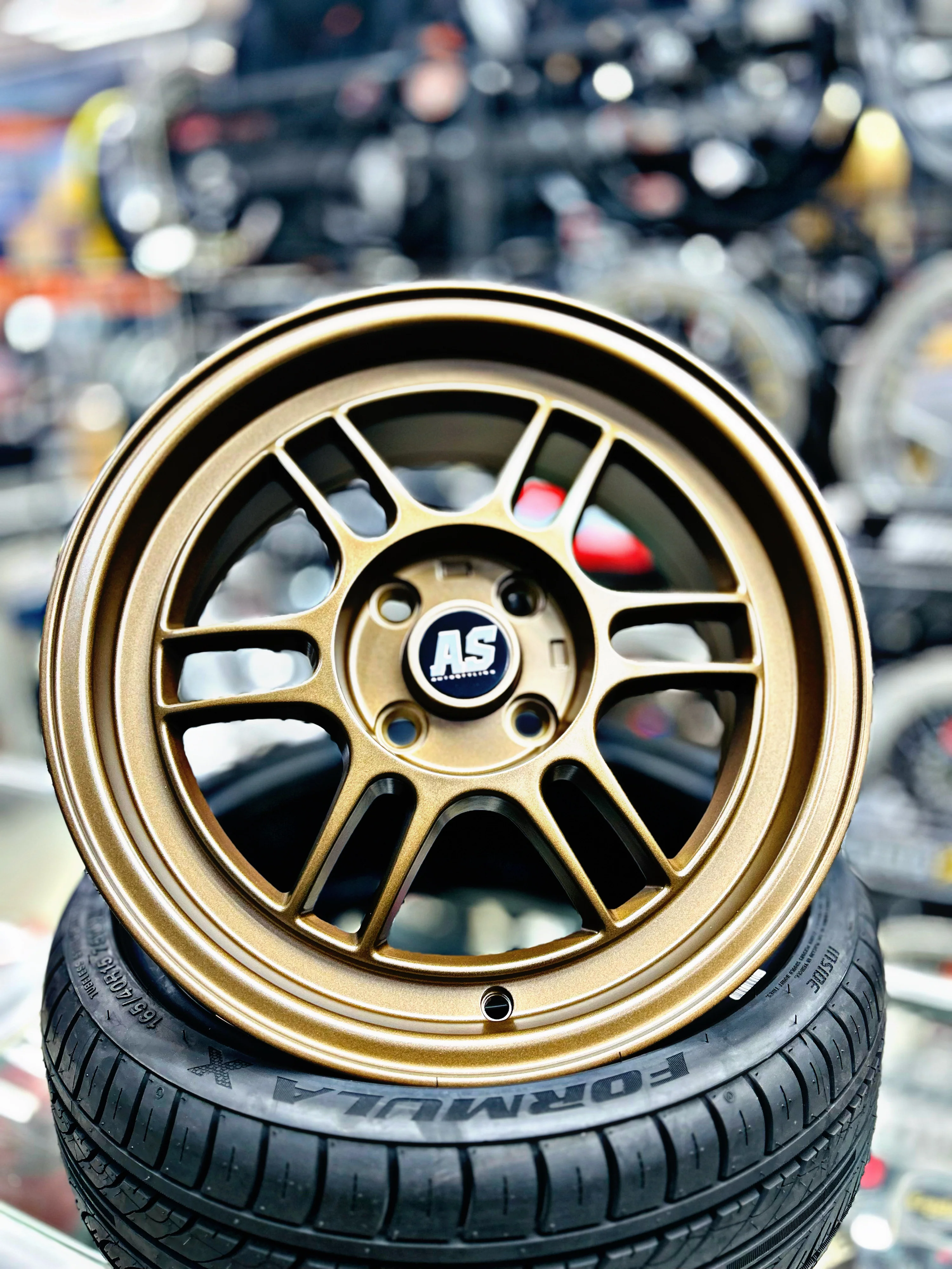 15” AS- ENKEI 7j 4/100 wheels - Image 6