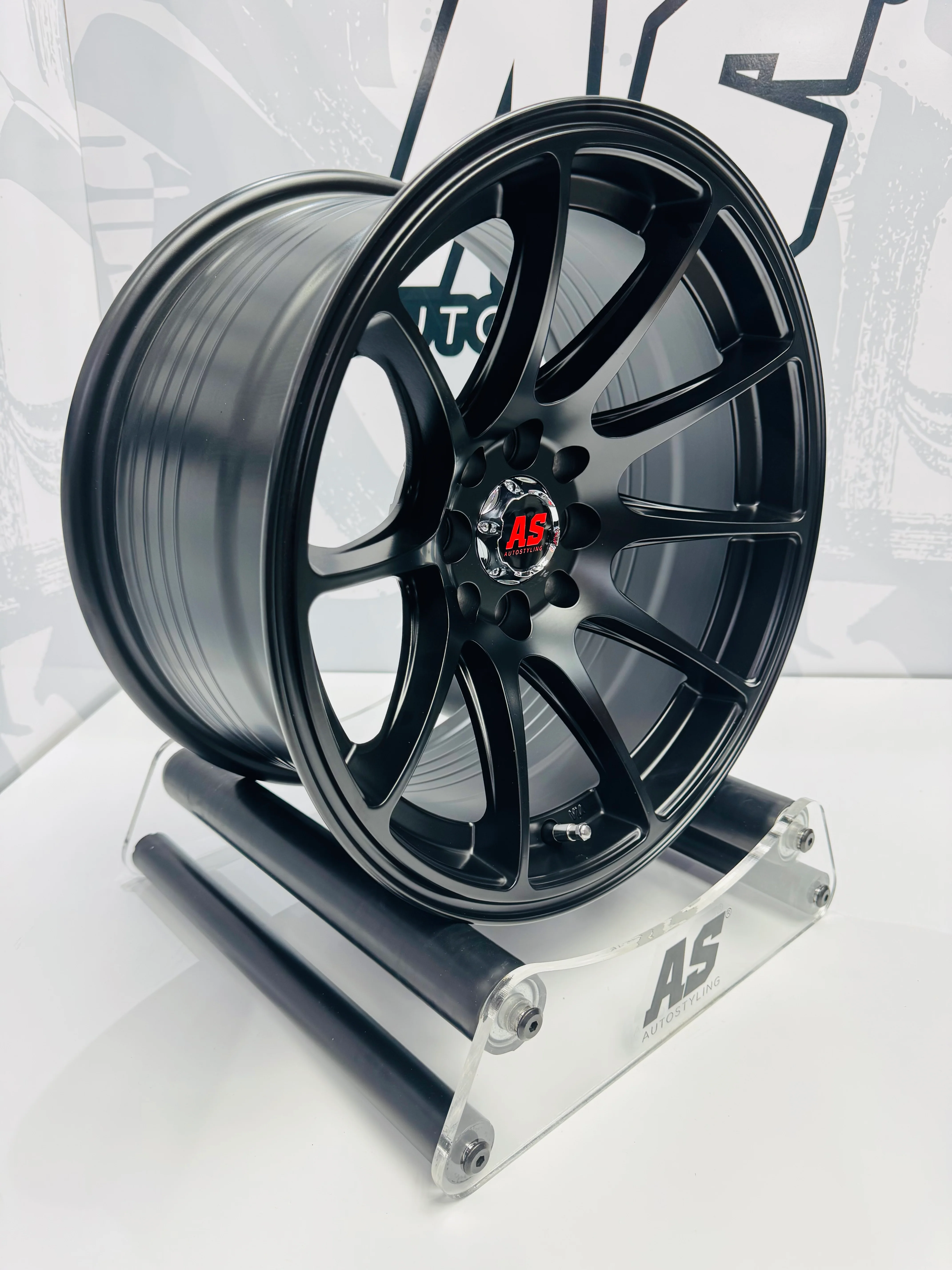 15” AS - XXR ULTRA CONCAVE M7183  4x100 4x108 MATT BLACK - Image 4