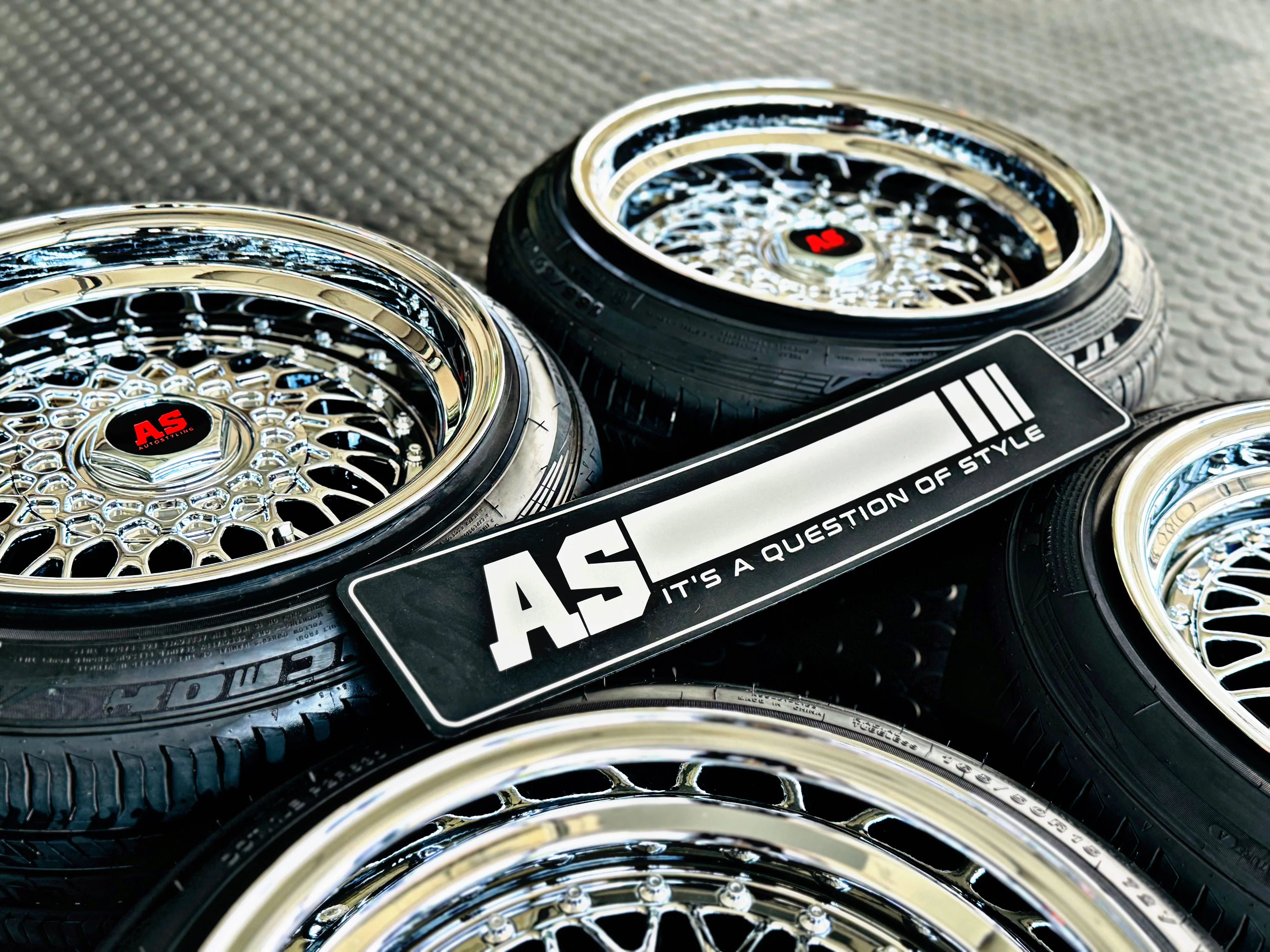 15 AS-MESH CHROME 9/100 narrow wides - Image 11