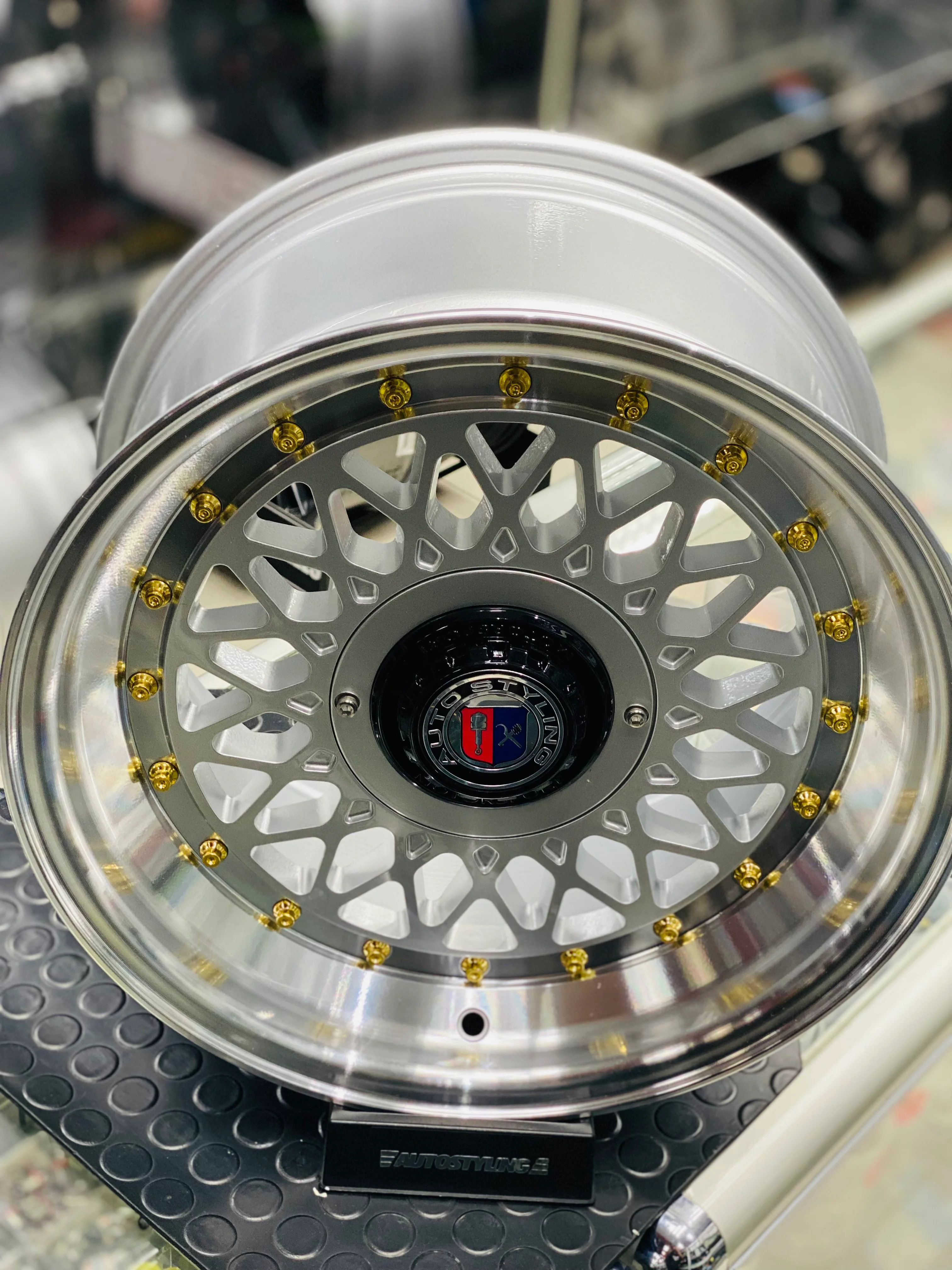 15” AS-P/MESH 4/100 4/108 SILVER - Image 3