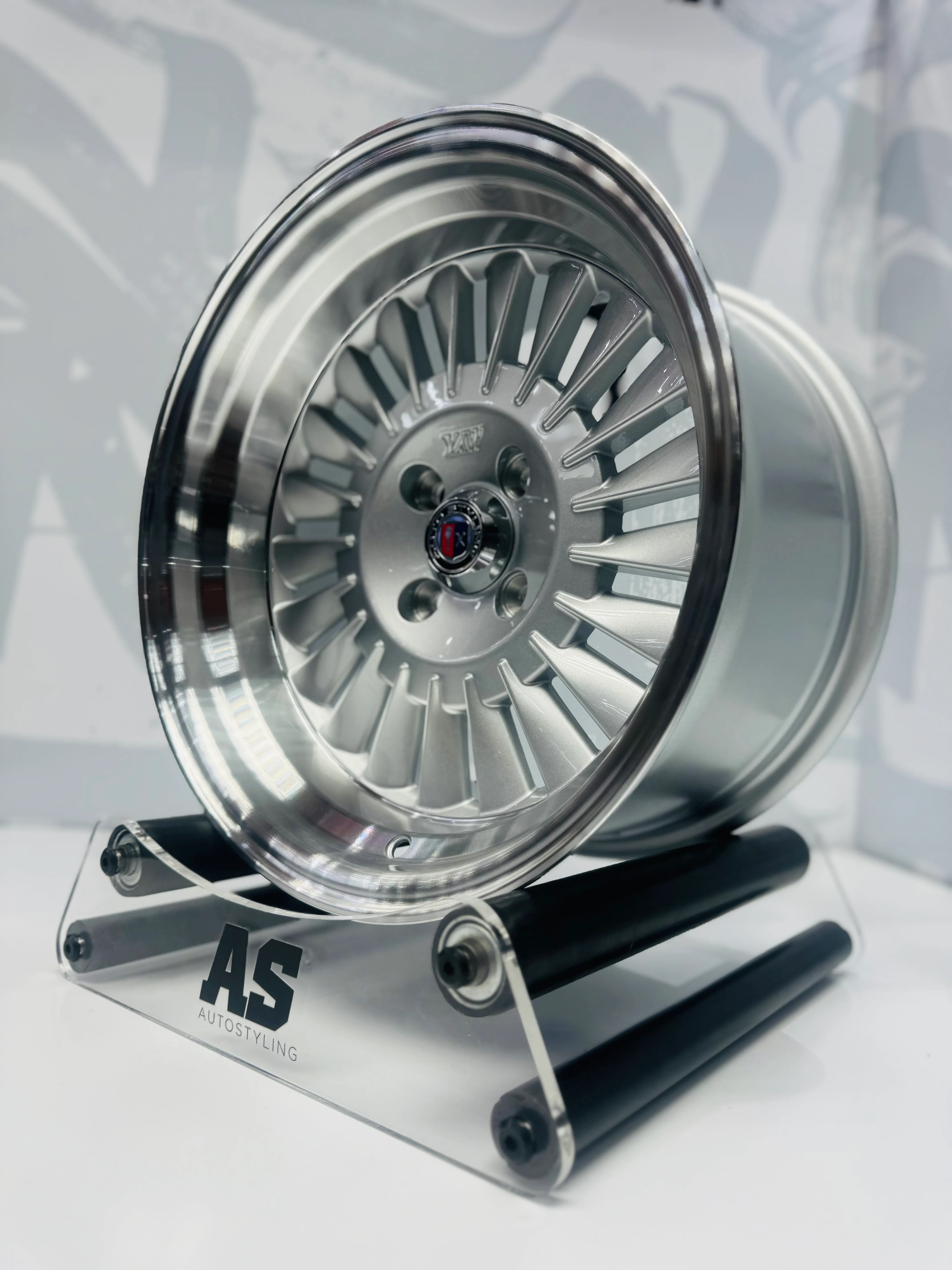 15” AS-PIRI 4/100 SILVER WHEELS - Image 4