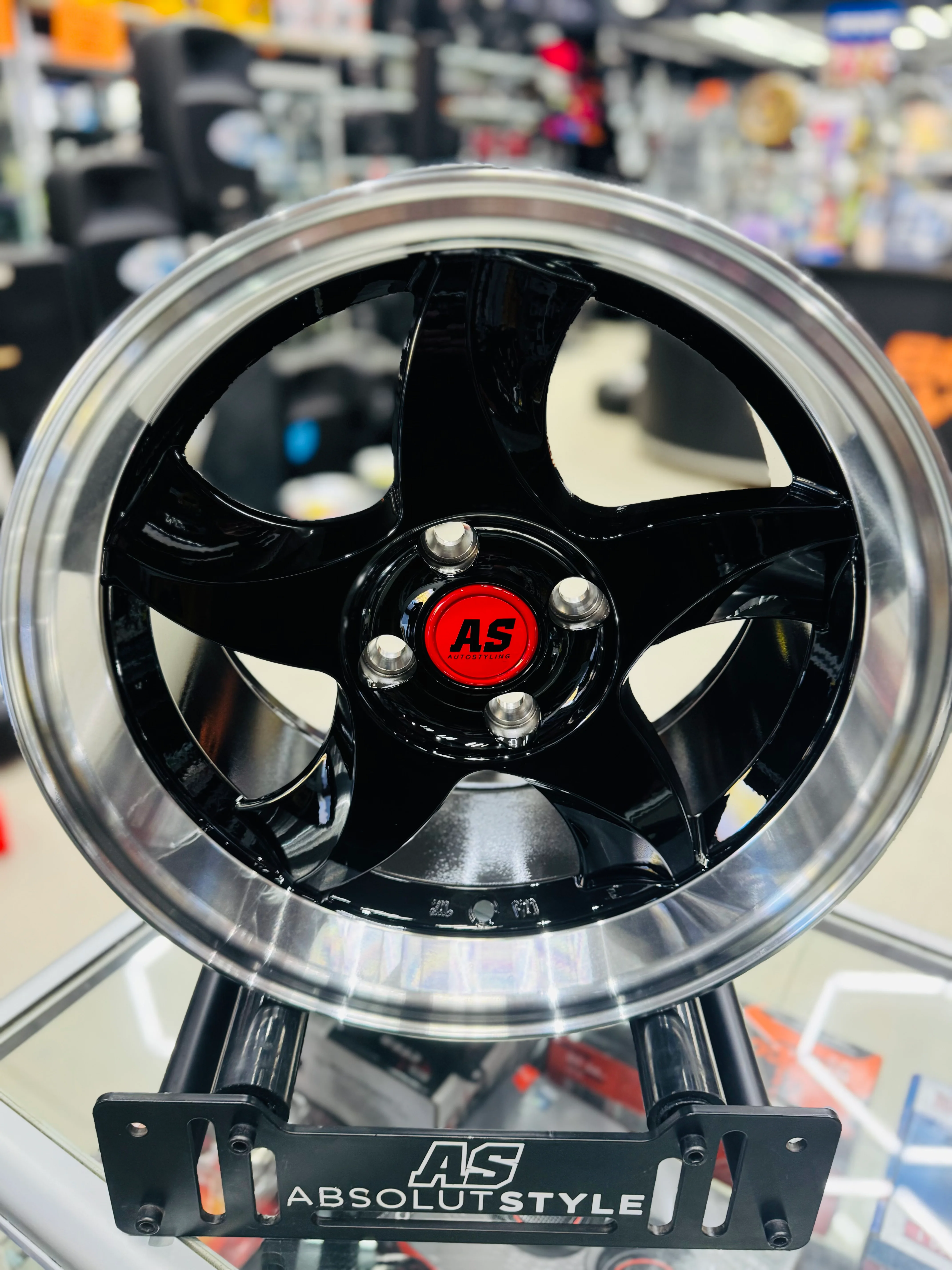 15” AS-RXI BLADES DISHED GLOSS BLACK - Image 3