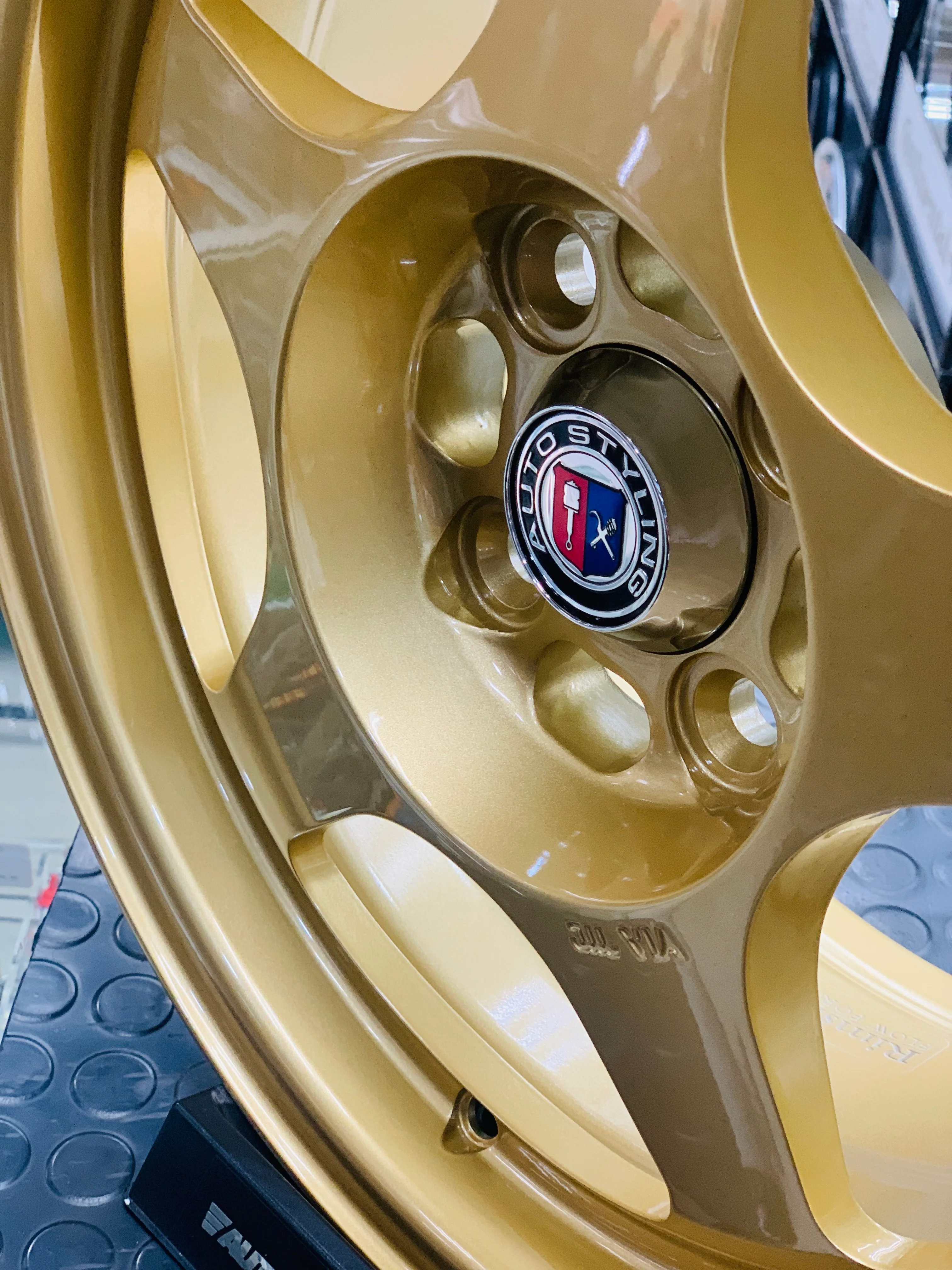 15” AS- SPOONS GOLD 7J WHEELS - Image 8