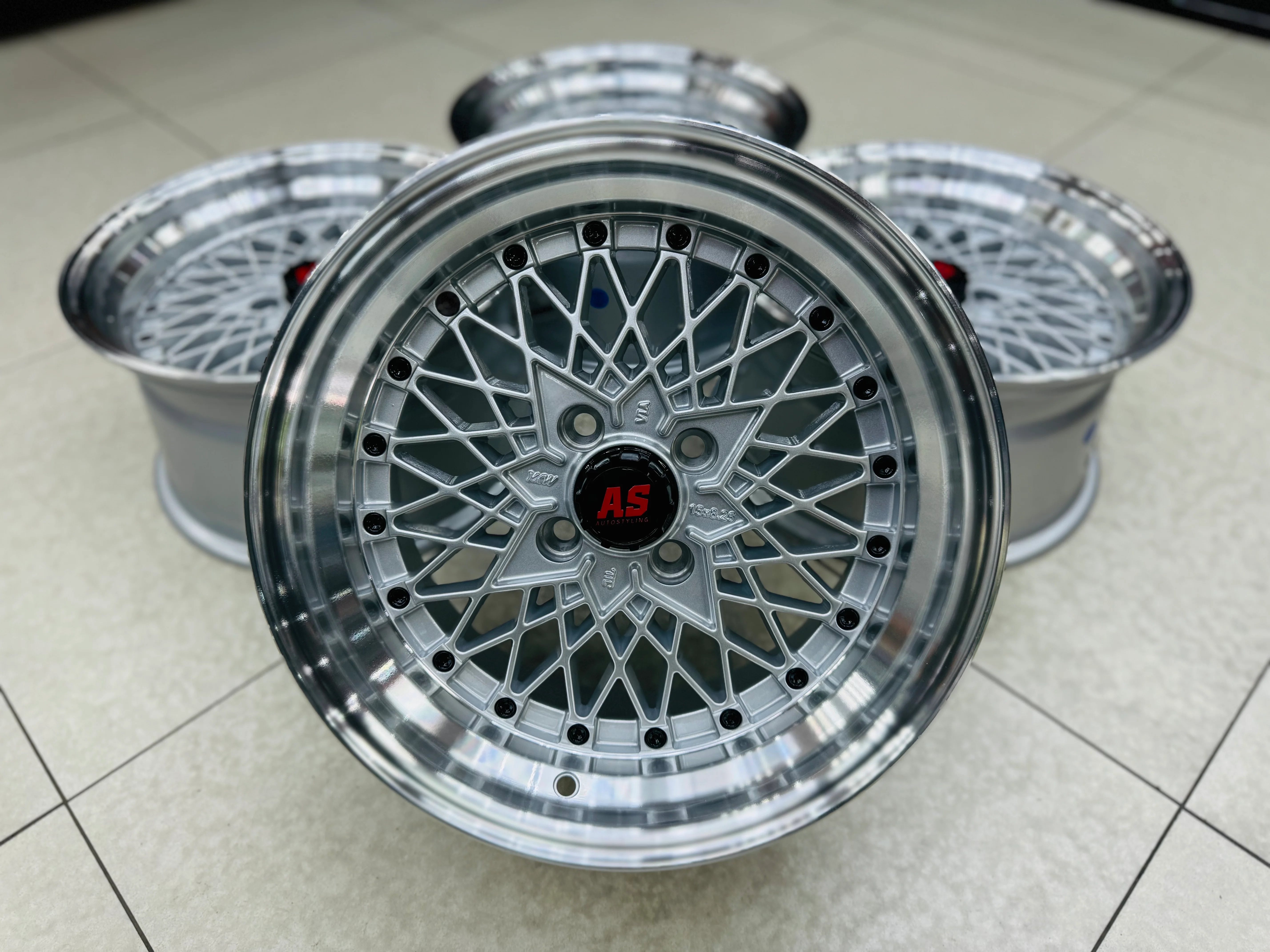 15” AS-SR 4/100 SILVER WHEELS - Image 9