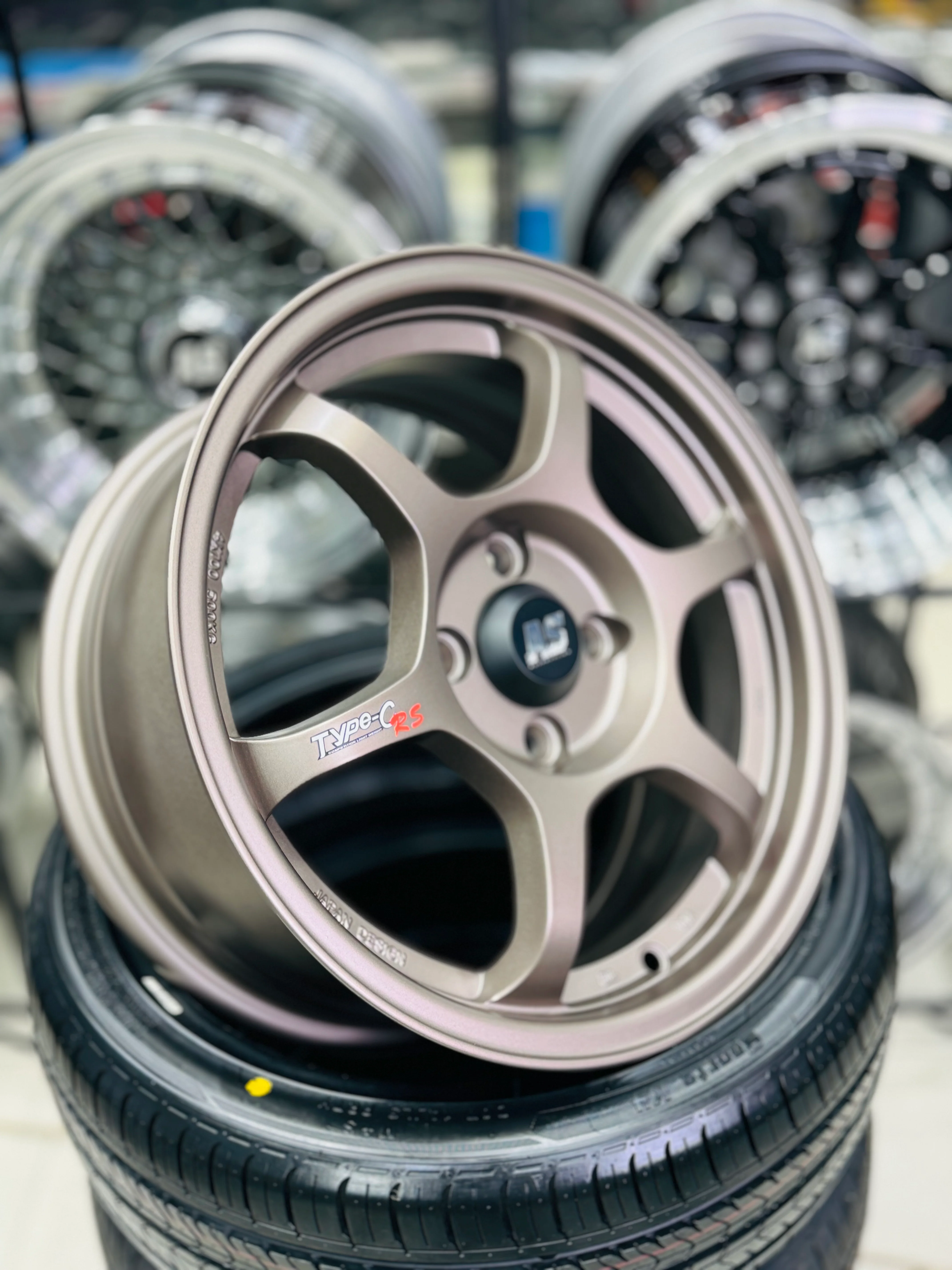 15” AS- SSR  6.5j 4/100 wheels - Image 2