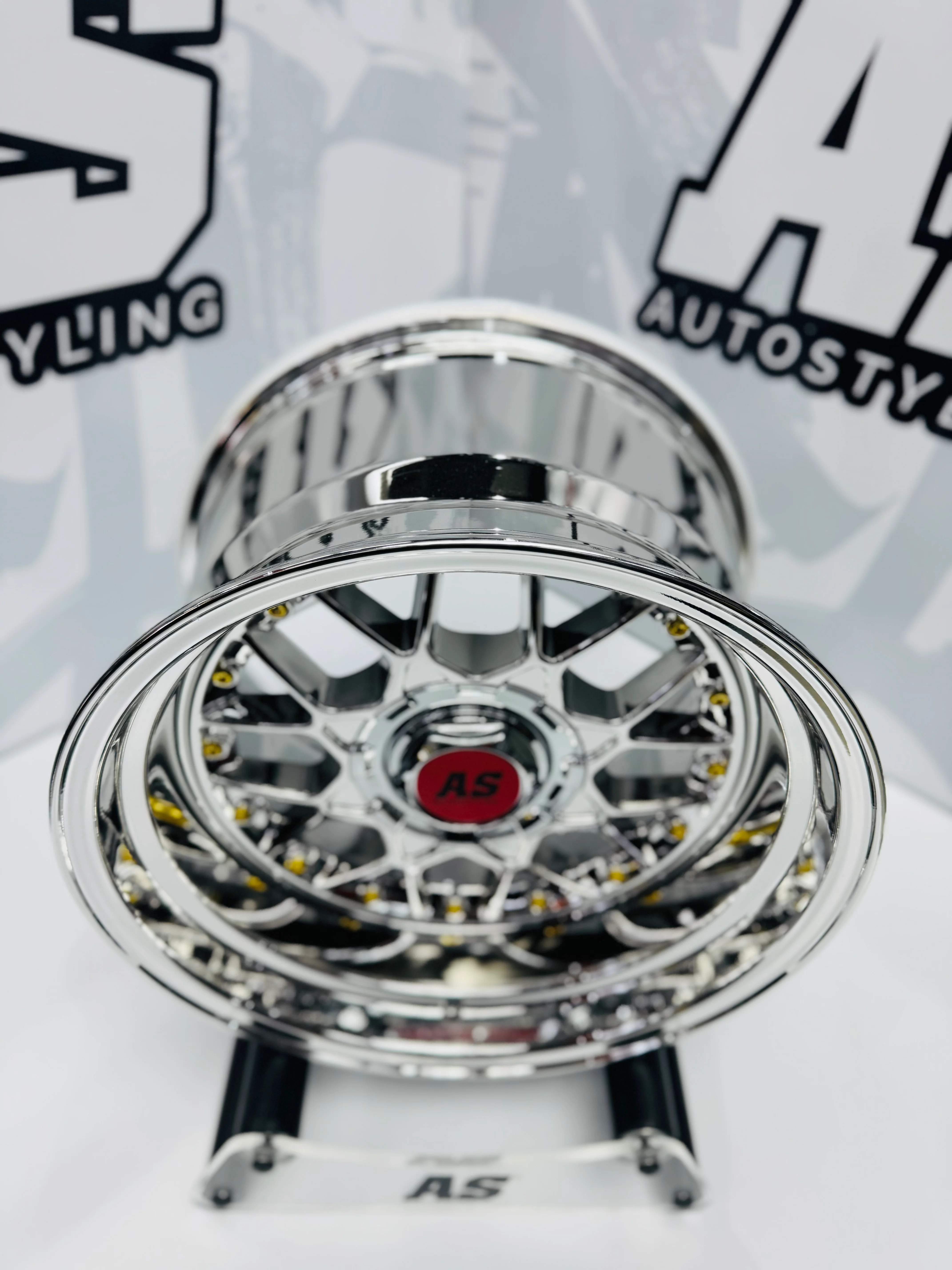 16” AS-RC CHROME 4x100 & 5x100 multi hole - Image 5