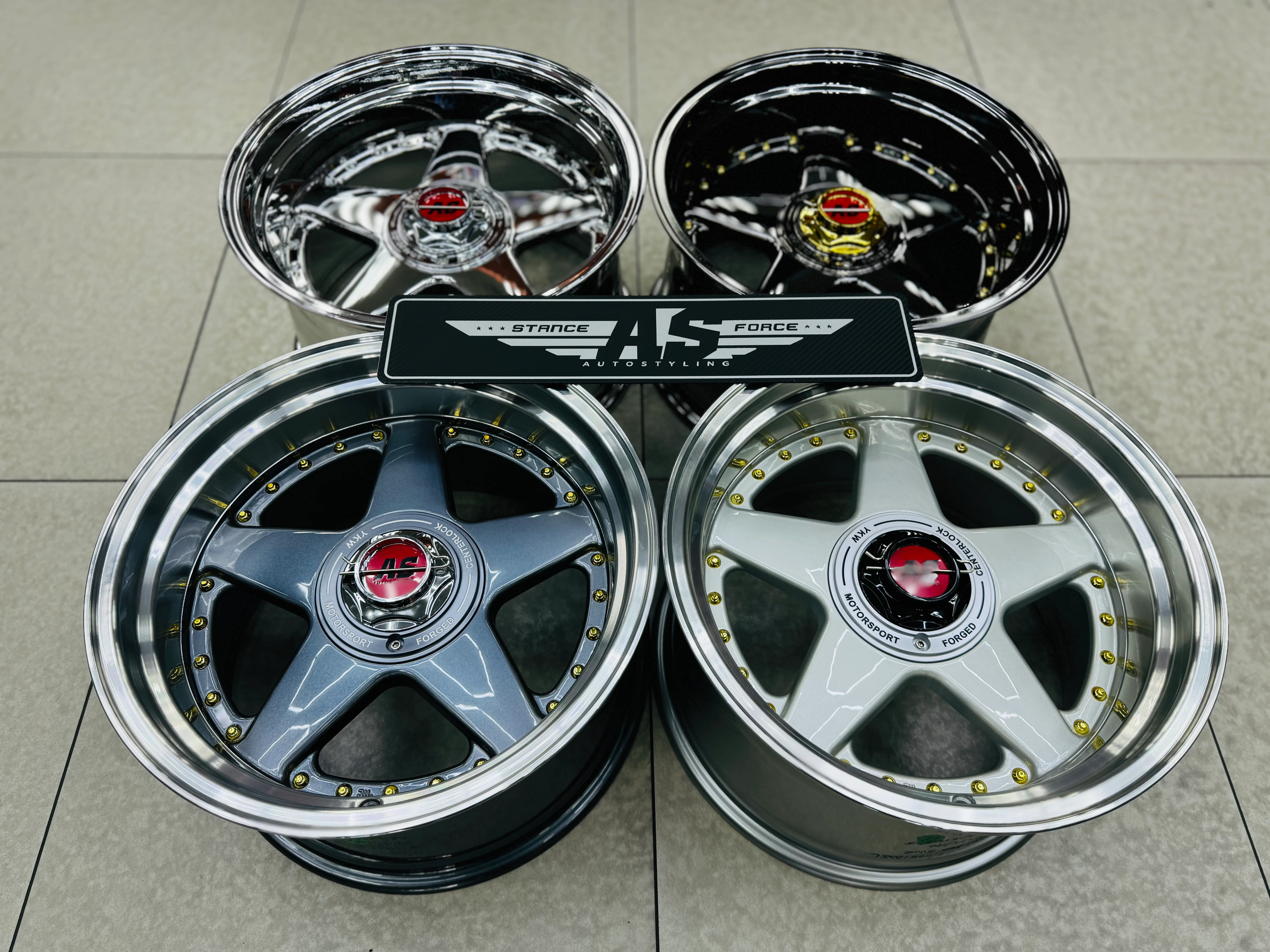 17” AS- 360 8.5/10j WHEELS - Image 5