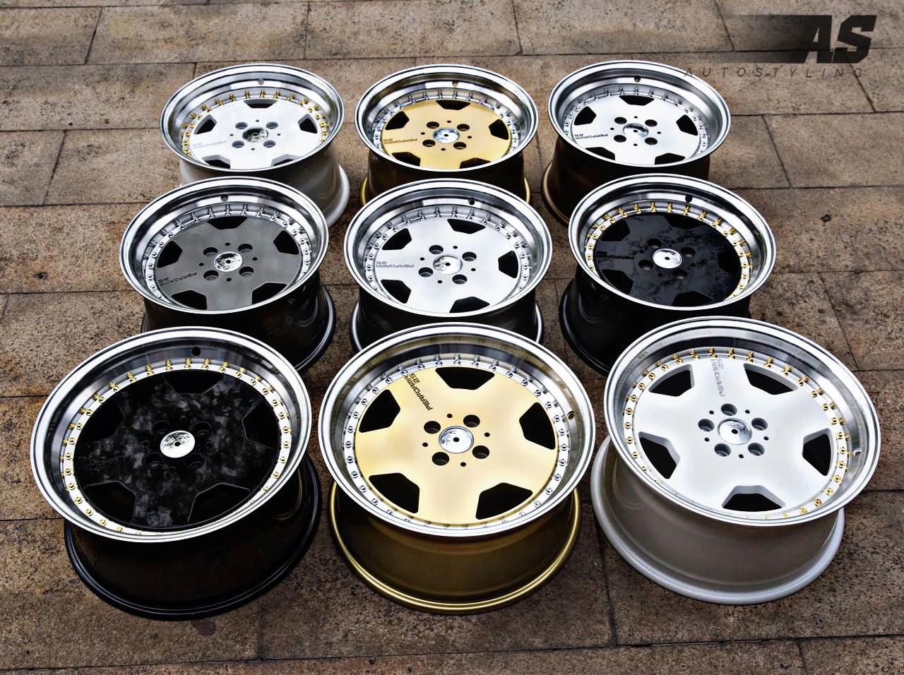 17'' AS-AMG PERFORMA M/ BLOCK 4/100 & 5/100 WHEELS - Image 11