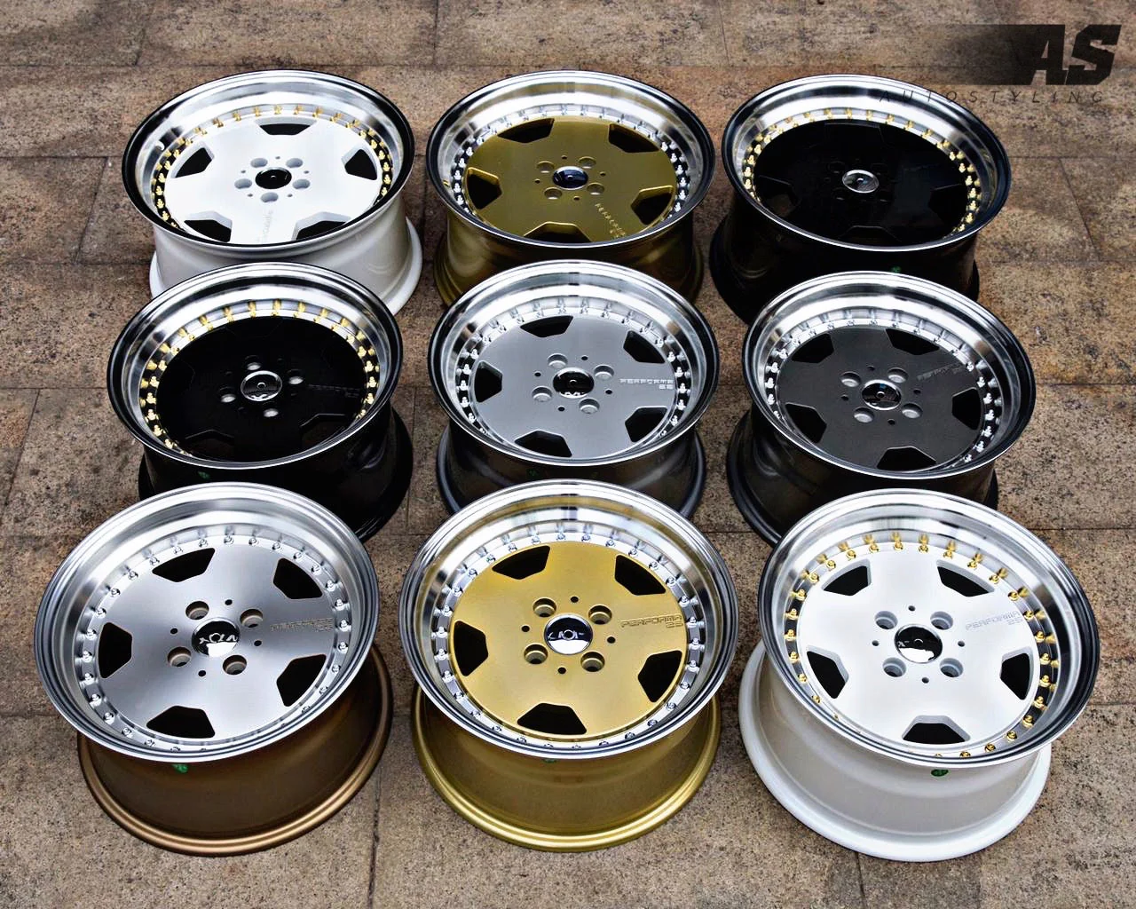 17'' AS-AMG PERFORMA M/ BLOCK 4/100 & 5/100 WHEELS - Image 12