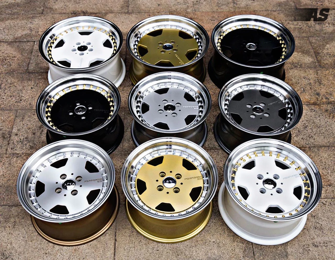 17'' AS-AMG PERFORMA M/ BLOCK 4/100 & 5/100 WHEELS - Image 13