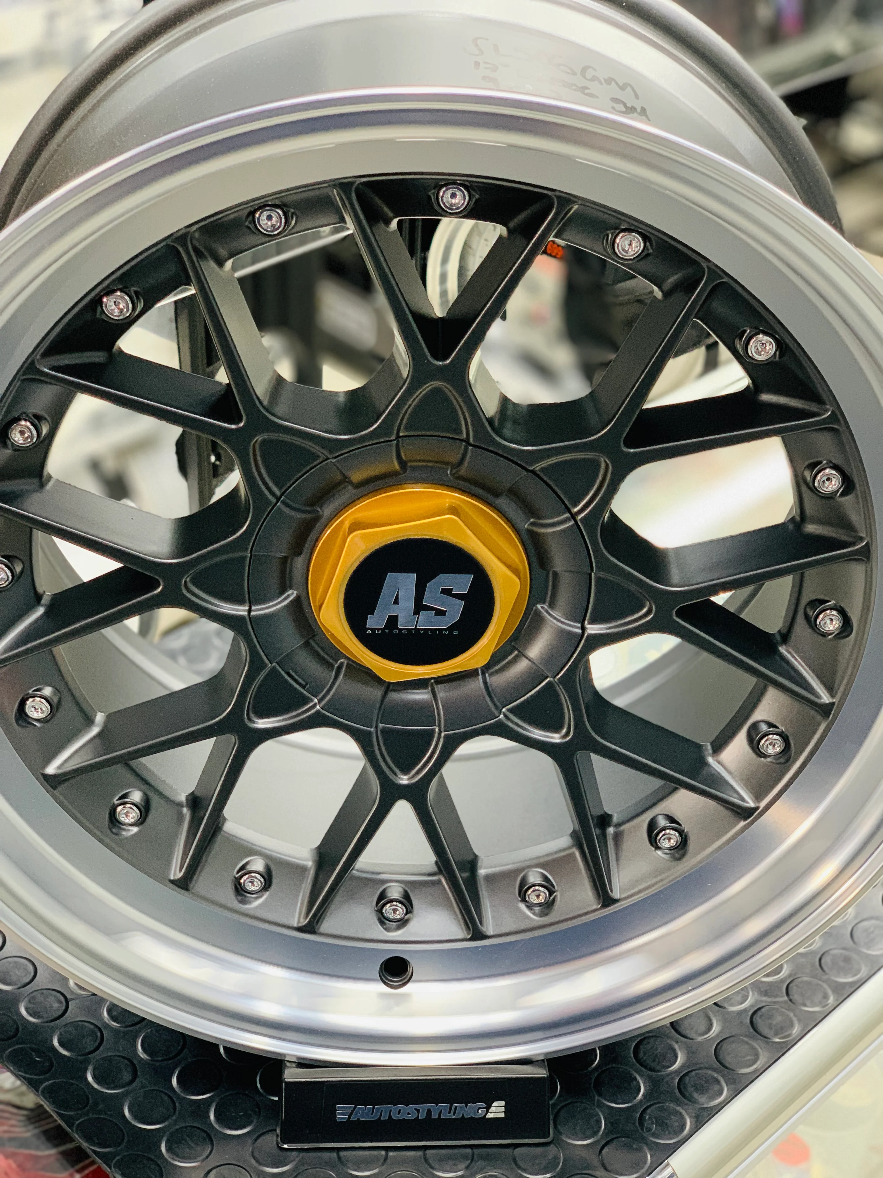 17” AS BBS 506 4/100 & 5/100 matt grey wheels - Image 5