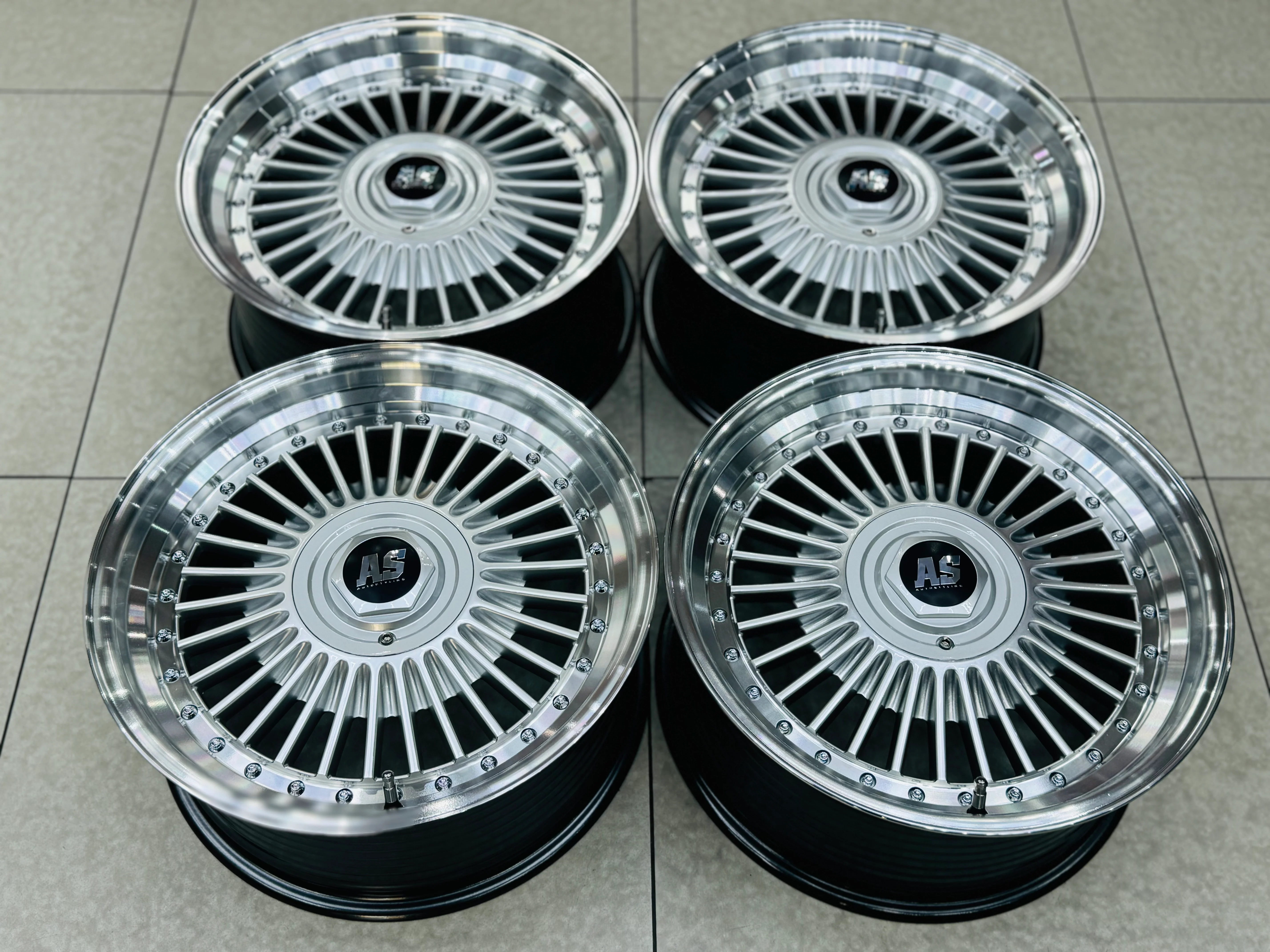 17” AS-EMITZ 4x100 4x108 SILVER 8j