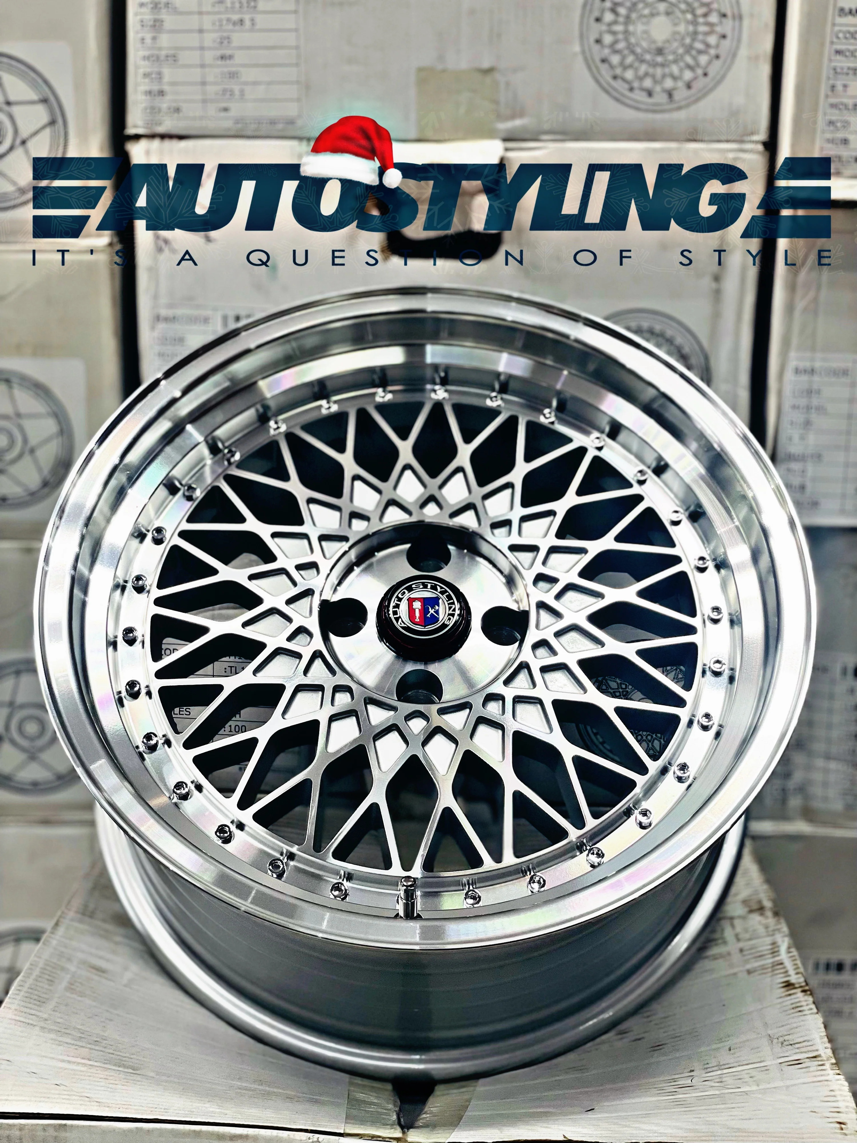 17” AS- HRE MESH WHEELS