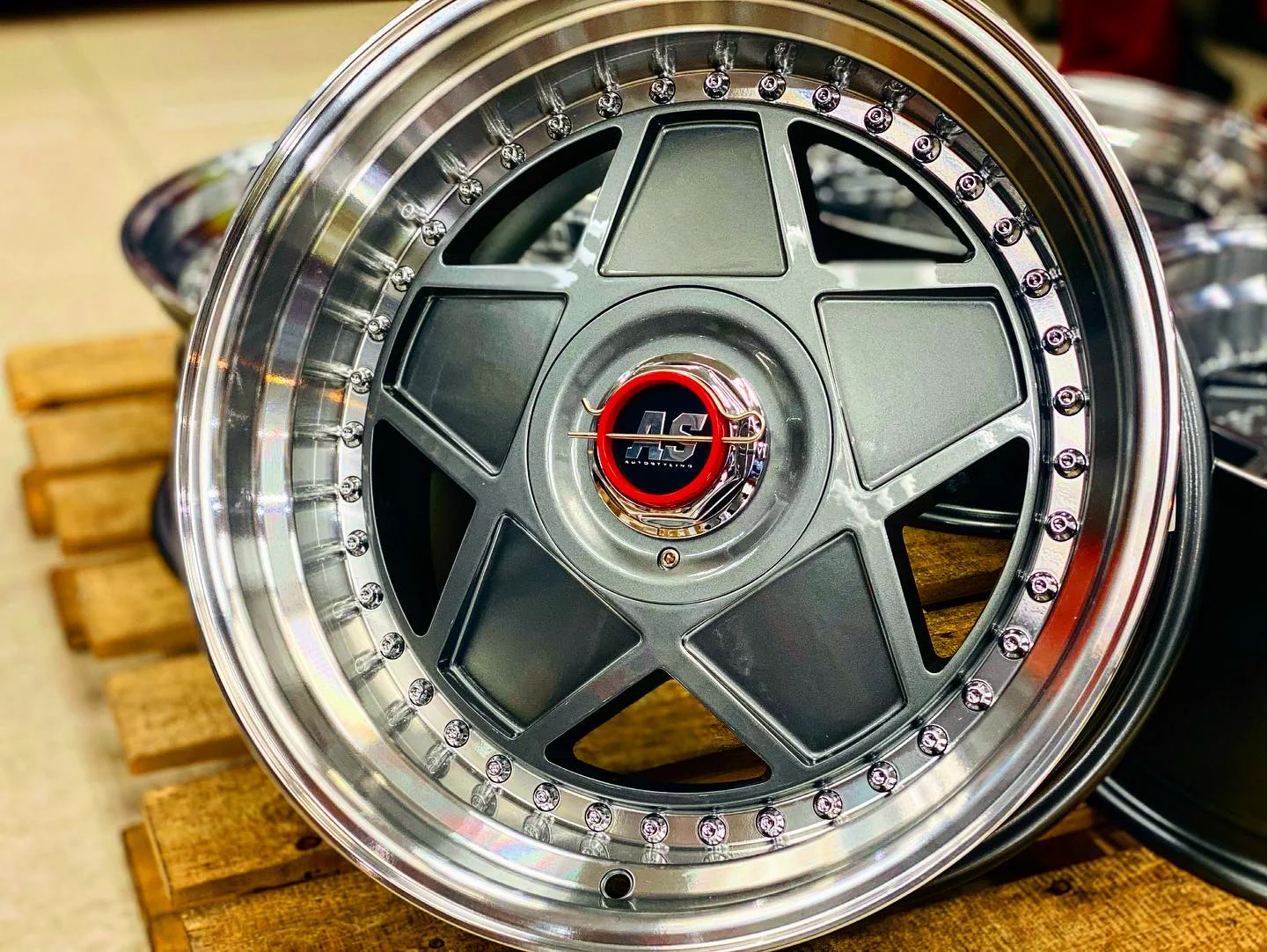 17” AS-MODENA Gunmetal 4/100 & 4/114 - Image 10