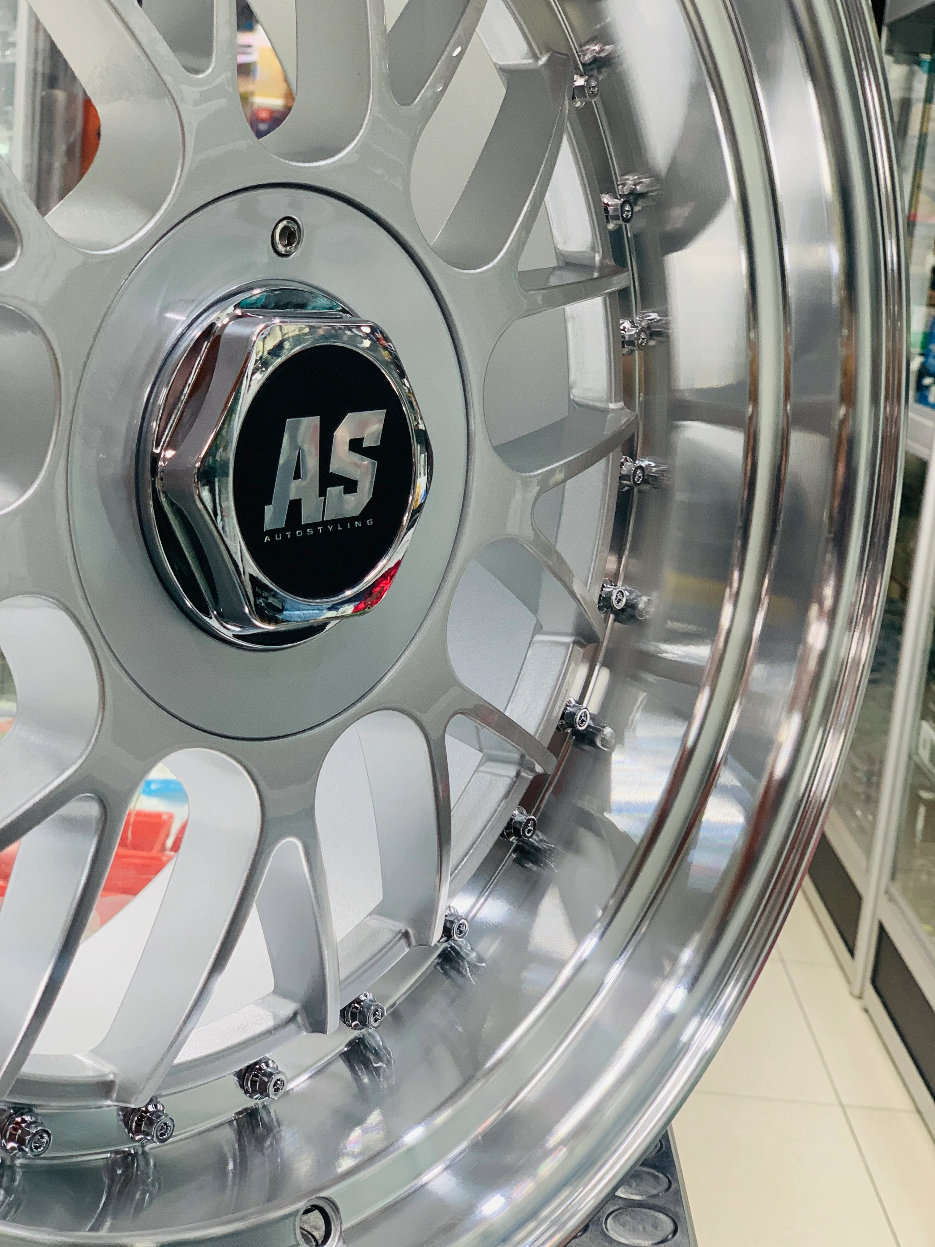 17” AS RF 4/100 & 5/100 SILVER wheels - Image 5