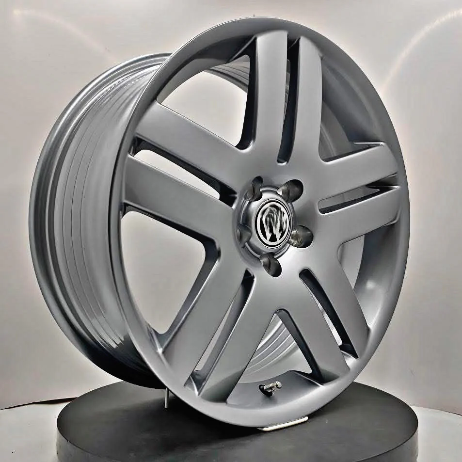 17" AS- TDI  BARCELONA REPS 5/100 GUNMETAL WHEELS - Image 8