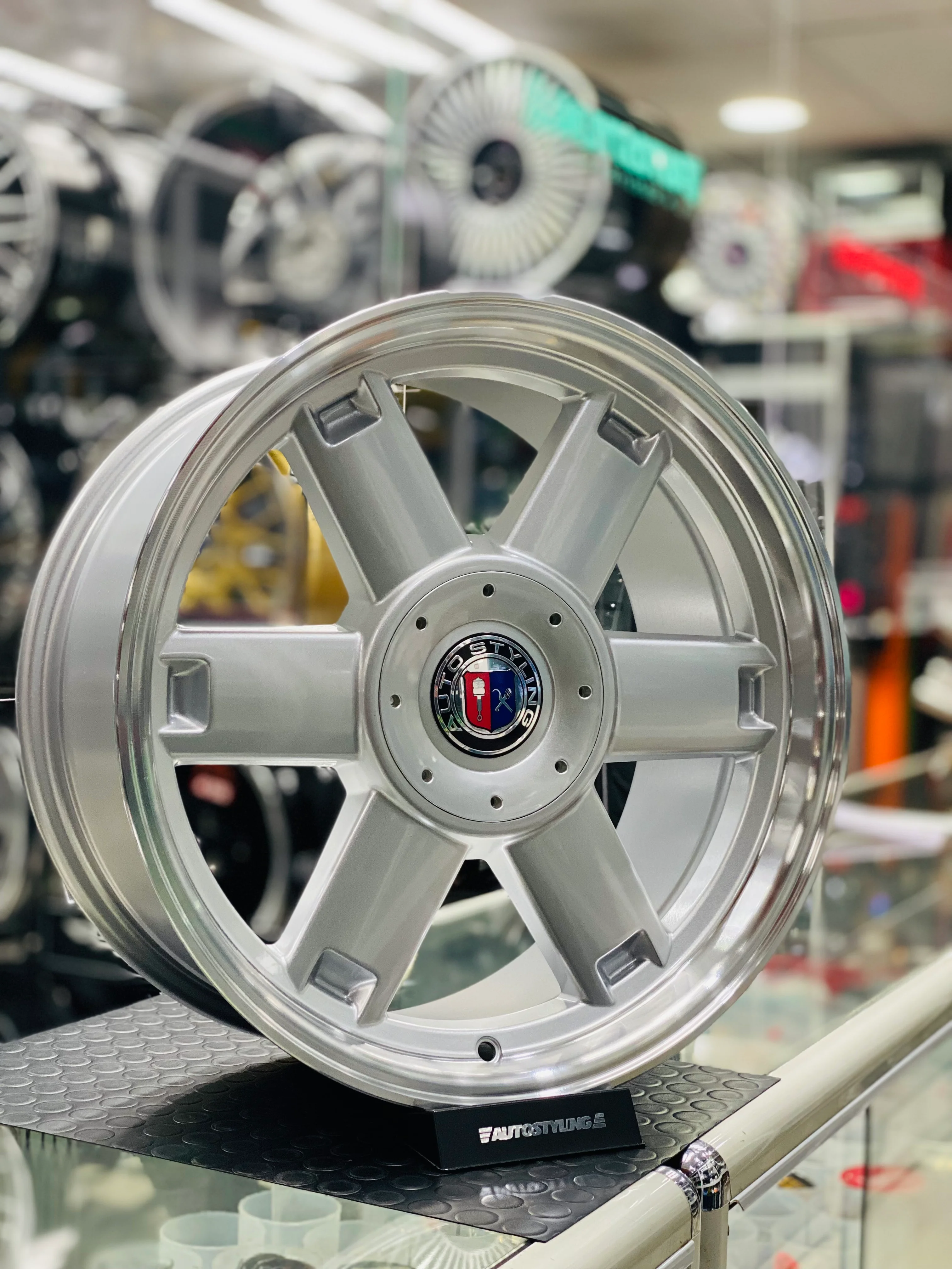 17” AS-VELOCITI RIMS with dish - Image 3