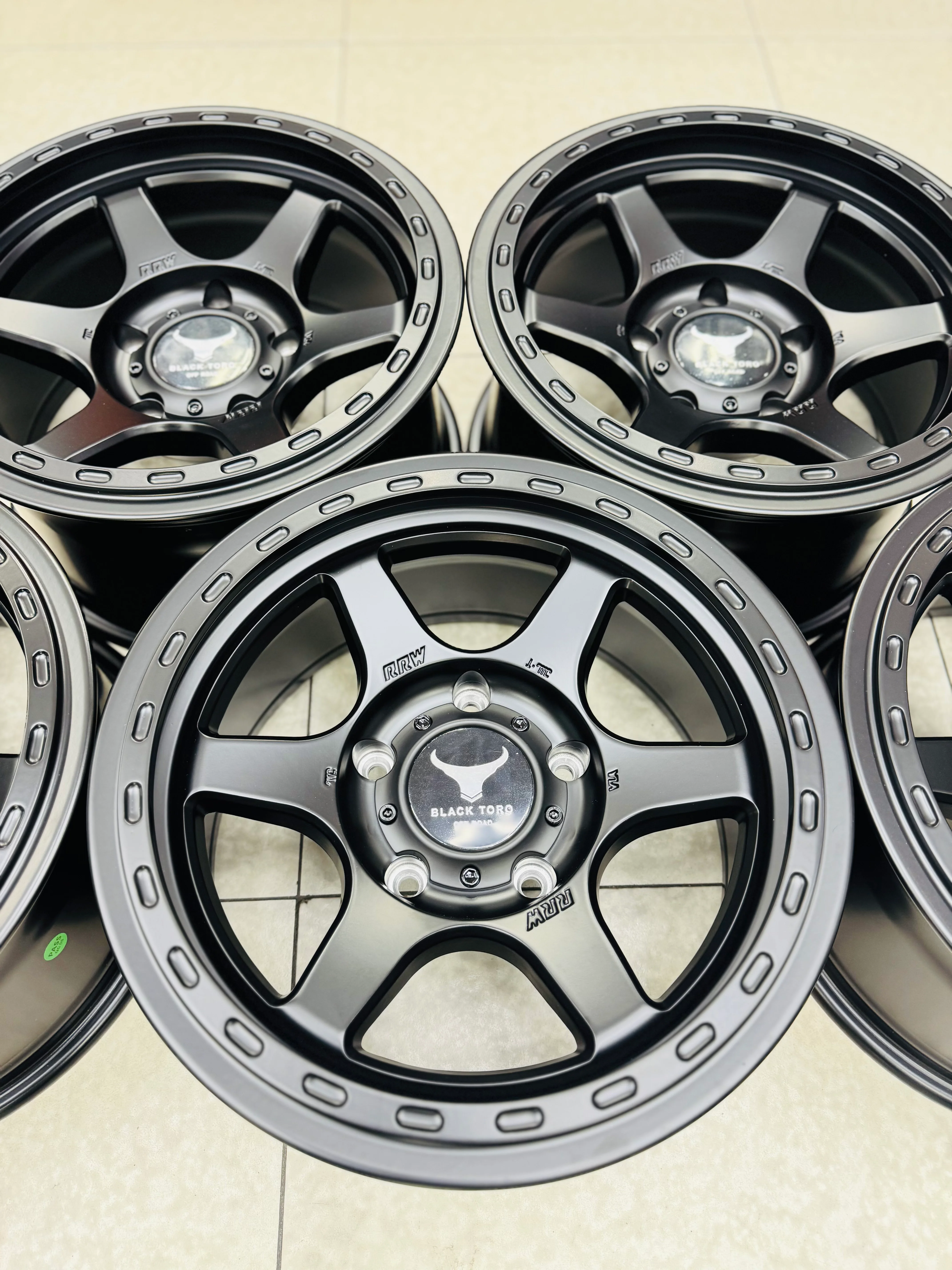 17” AS560 5x150 Toyota Land cruiser  rims 5 set - Image 5