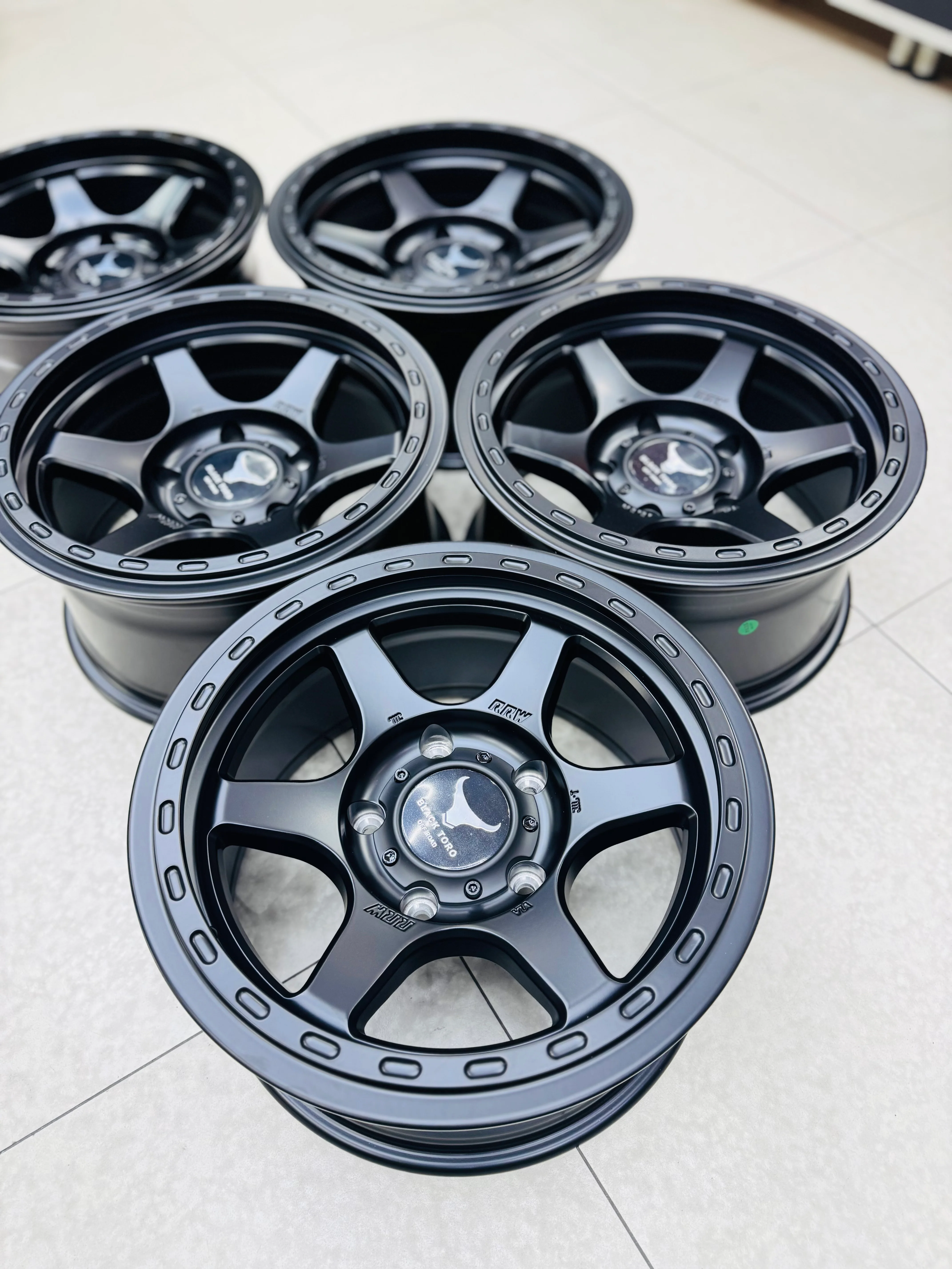 17” AS560 5x150 Toyota Land cruiser  rims 5 set - Image 6