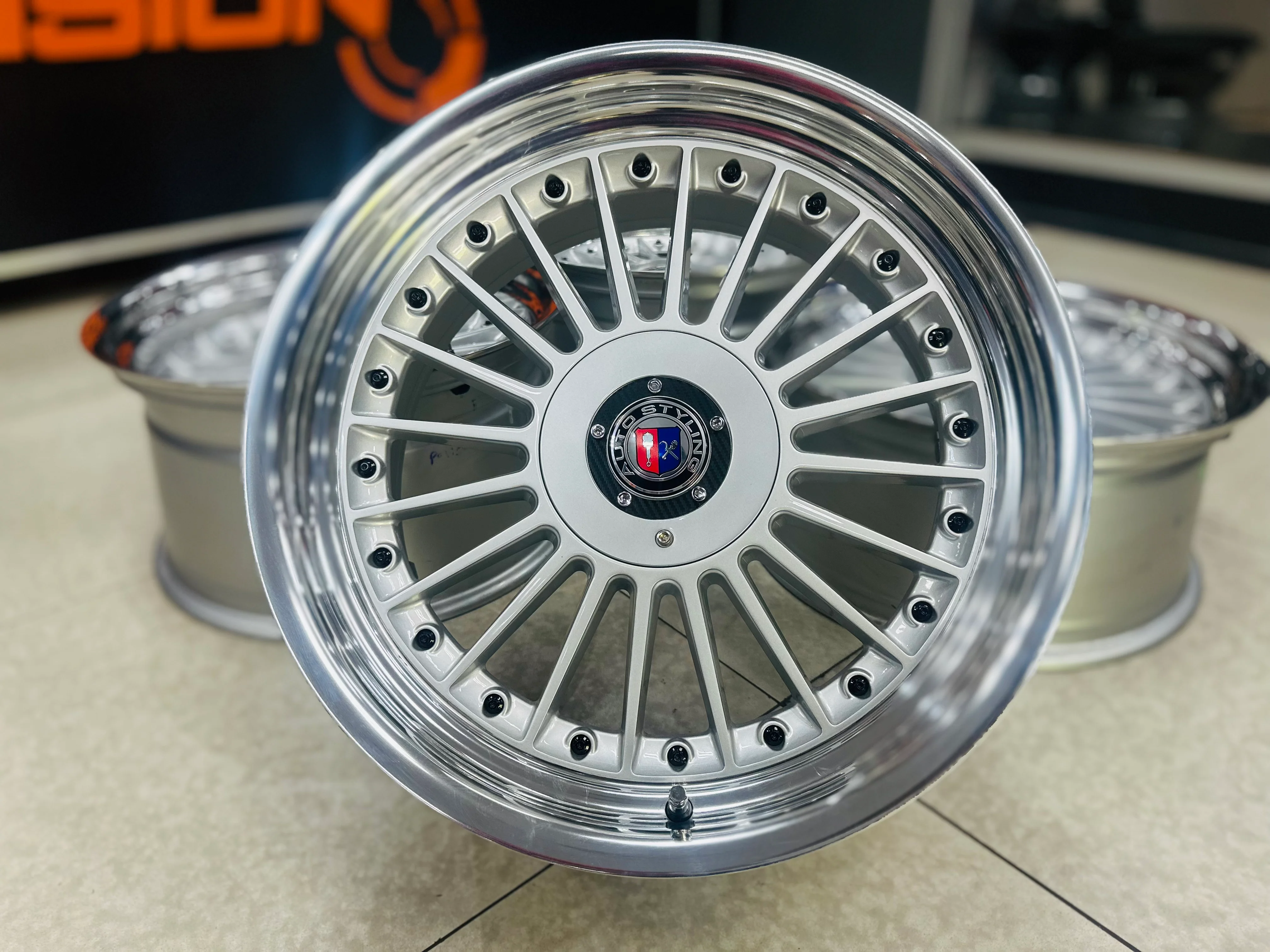 18” AS ALPINA 5X112 & 5X120 wheels with high polished dishes - Image 11