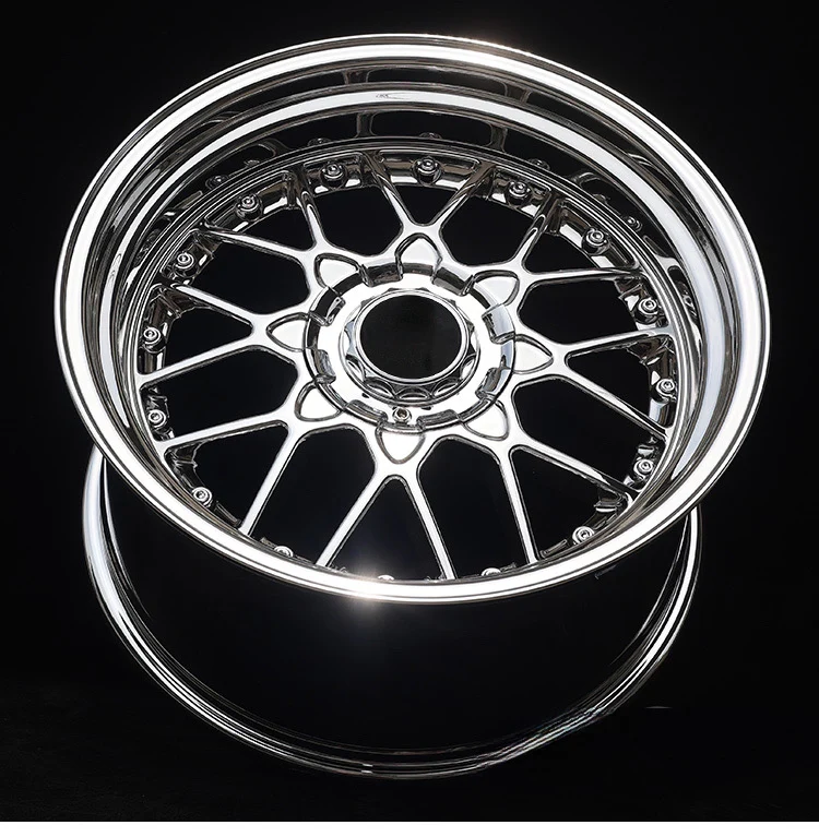 18” ” AS BSRC 5/112 & 5/120 CHROME NARROW WIDES - Image 8