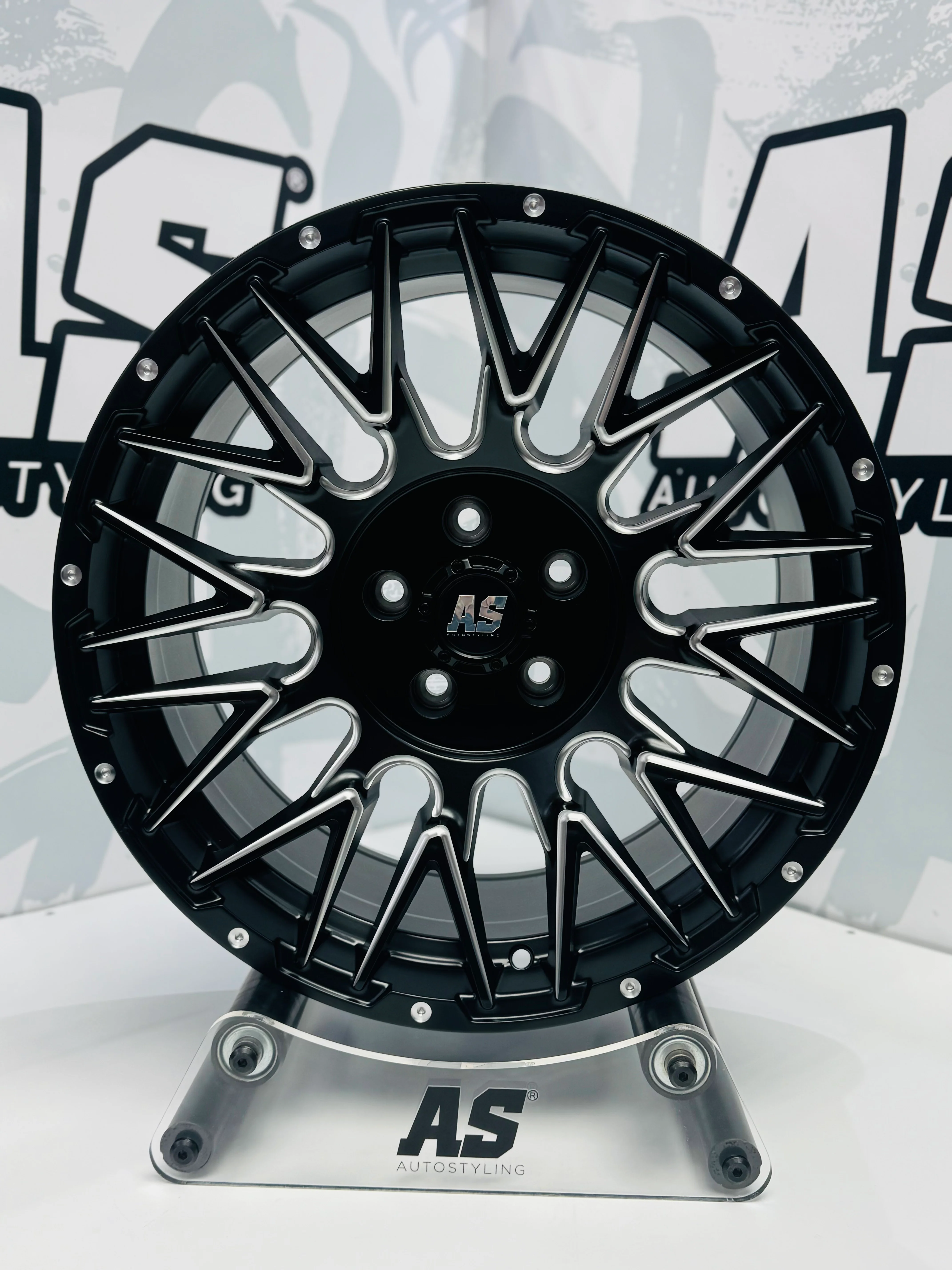 18” AS-CHICAGO BAKKIE 5/120 amarok wheels - Image 2