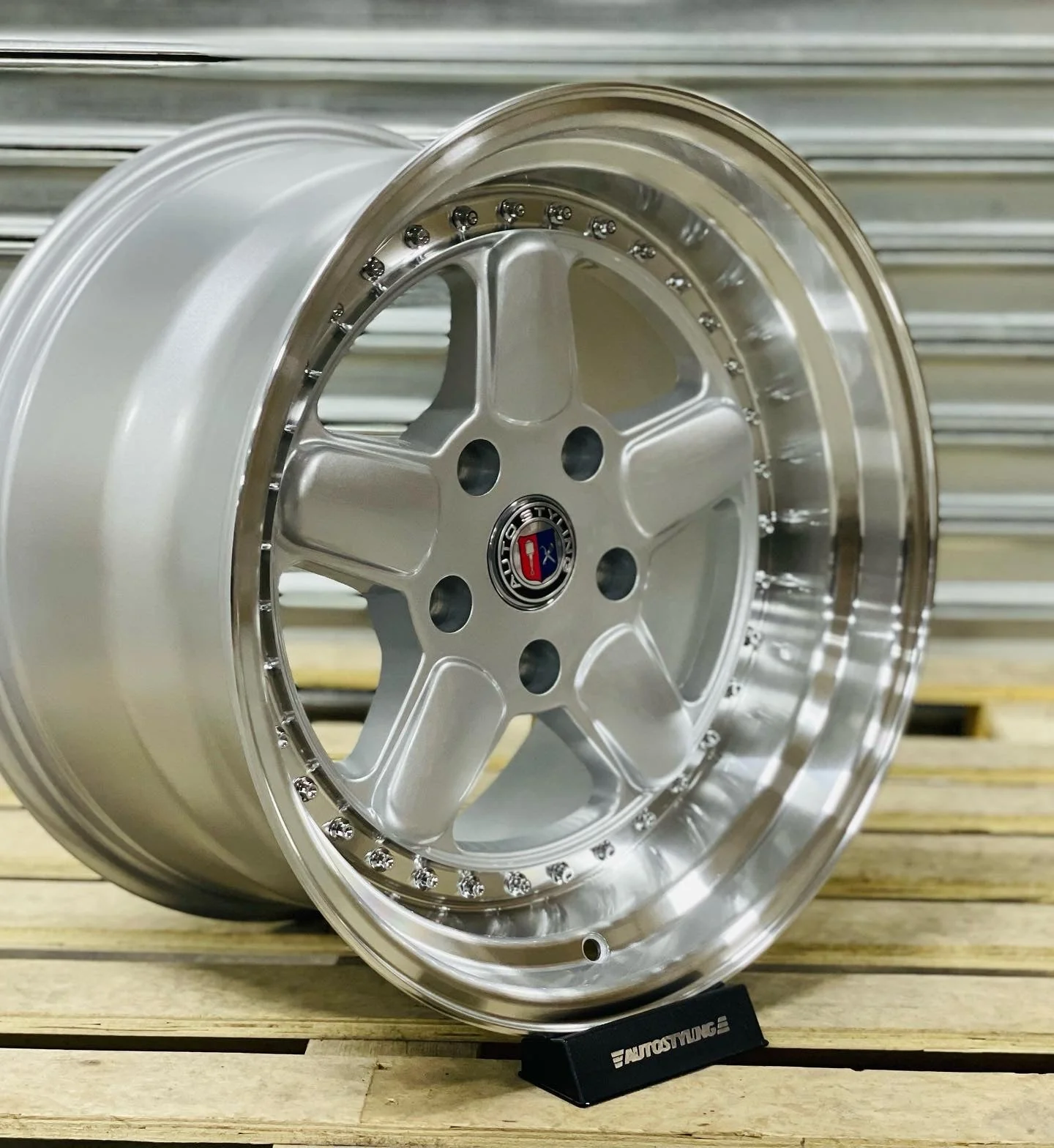 18” AS-SCHNITZER silver 5/120 - Image 4