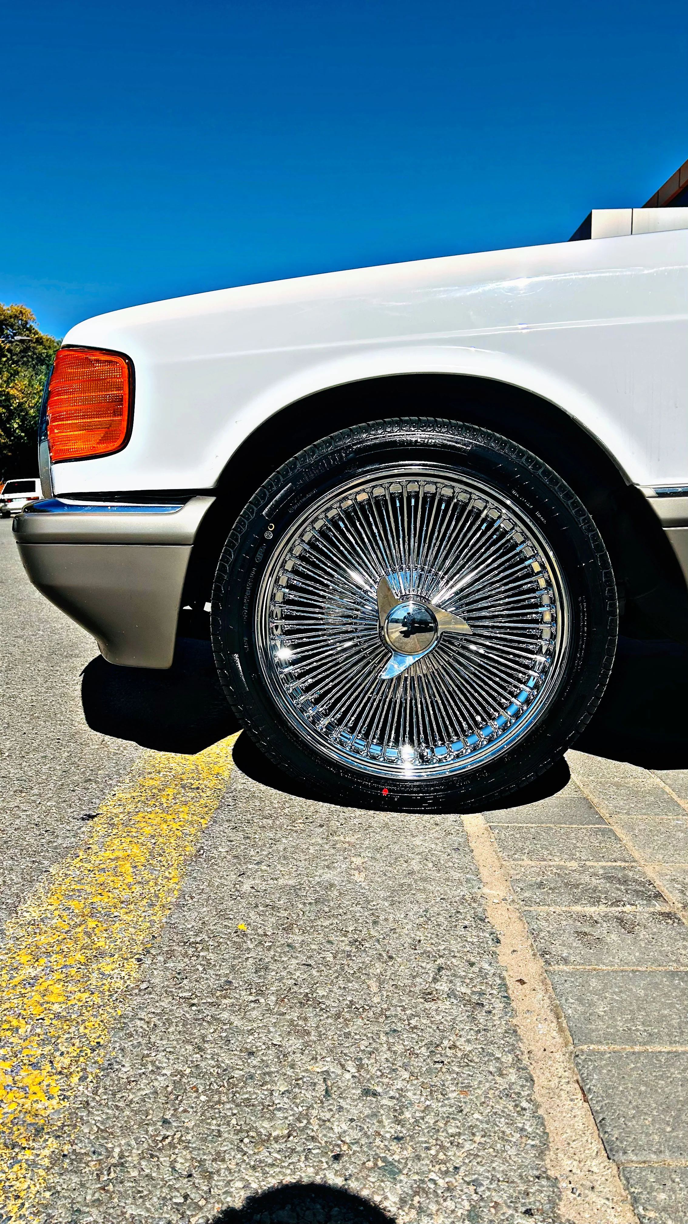18” AS - 100SPOKE WIRE WHEEL FITS ALL CARS - Image 7