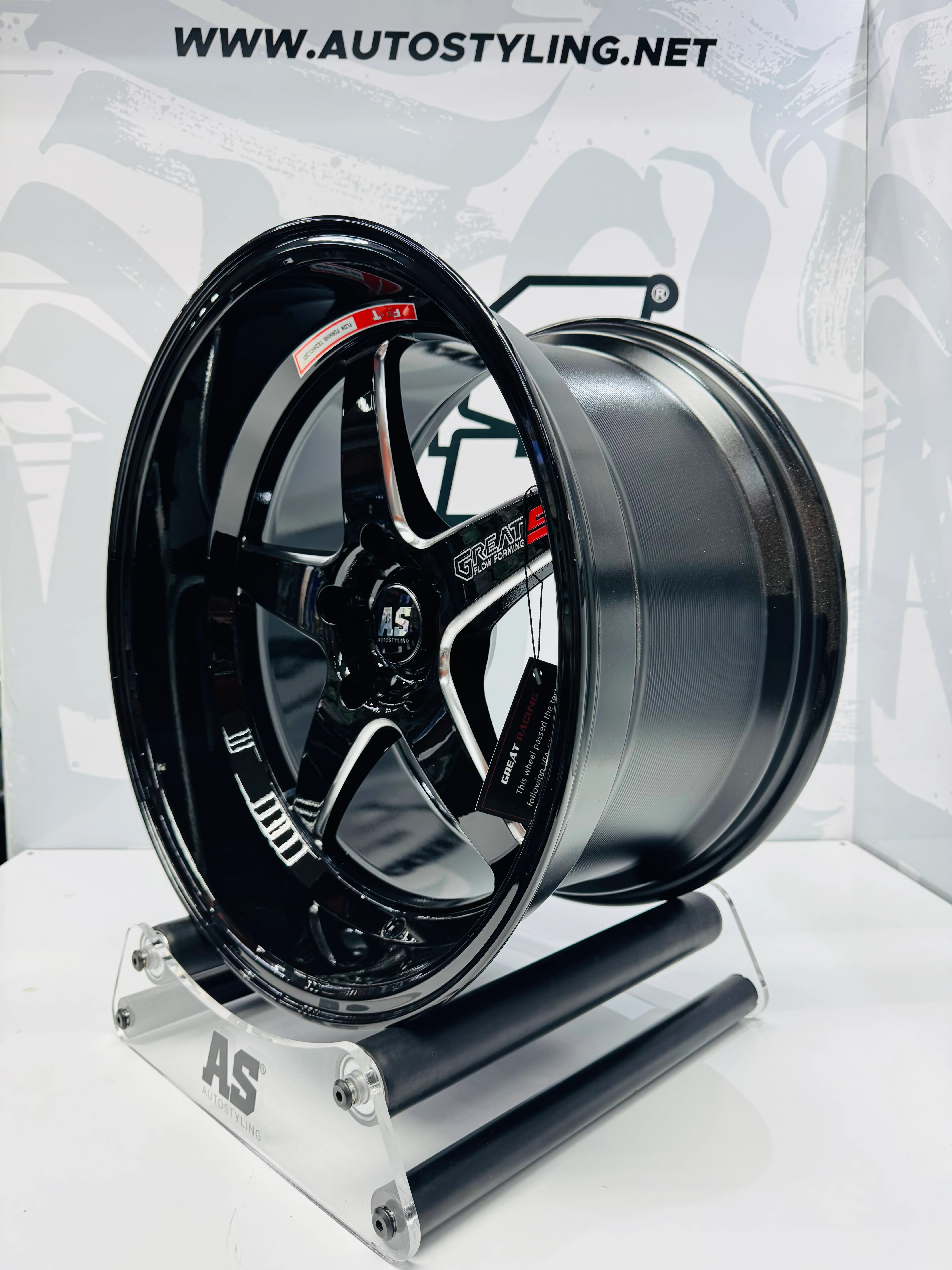 18” F99ZX307 5/114 BLACK with MILLING - Image 2