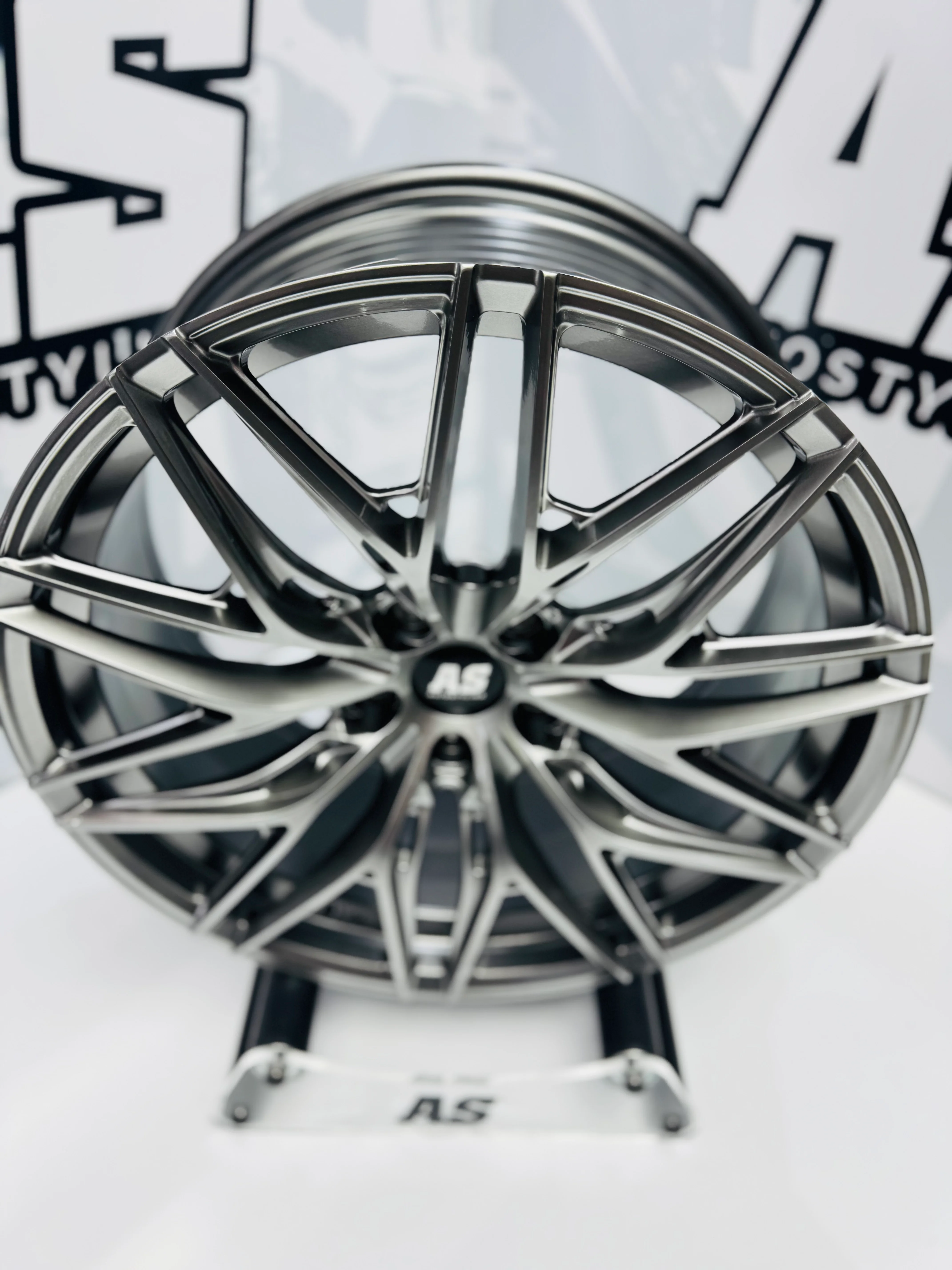 19” AS- 415 HRE ( 5x112 ) GUNMETAL - Image 7