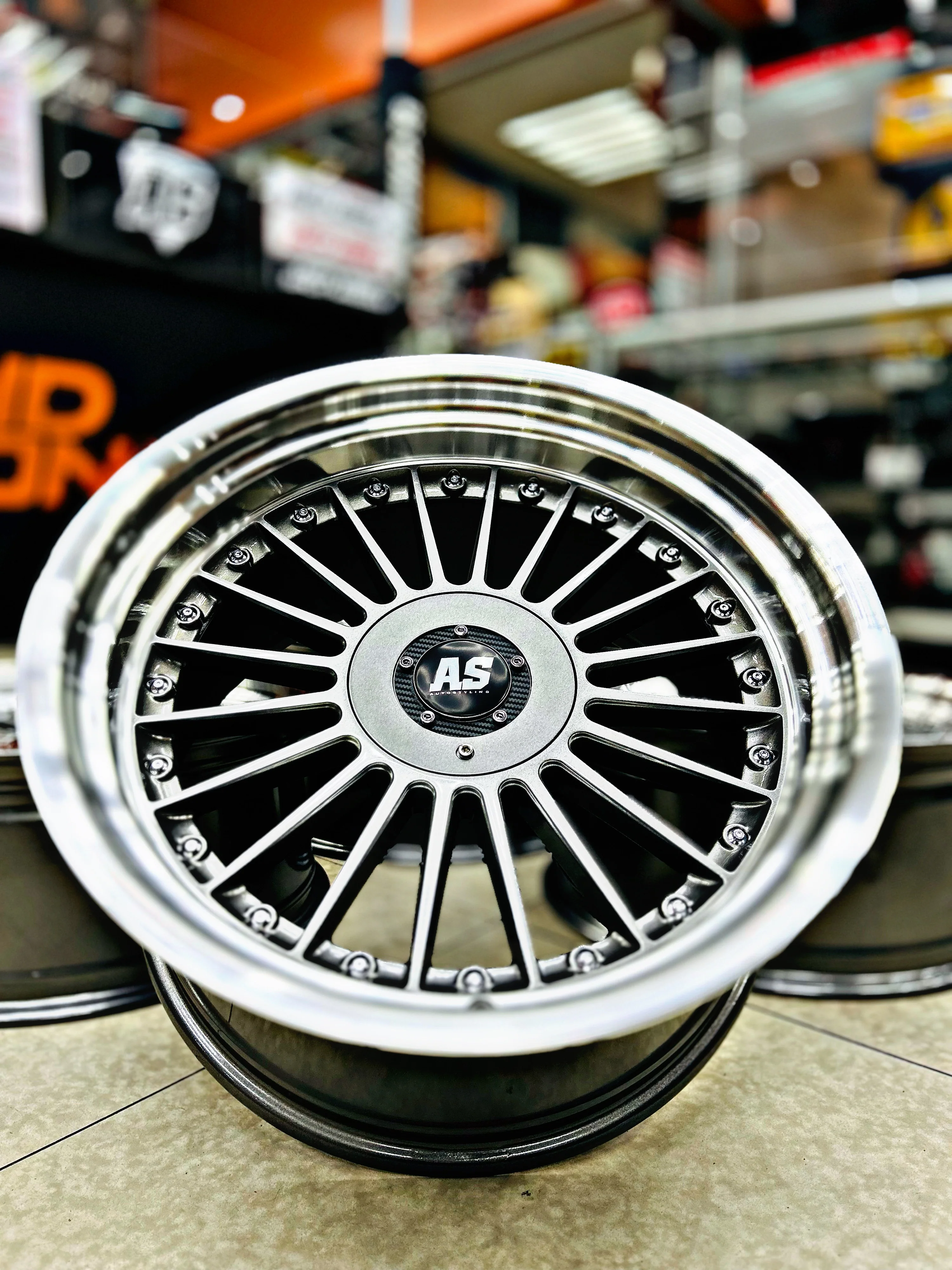 19”AS ALPINA 5/112 & 5/120 multi pcd gunmetal - Image 22