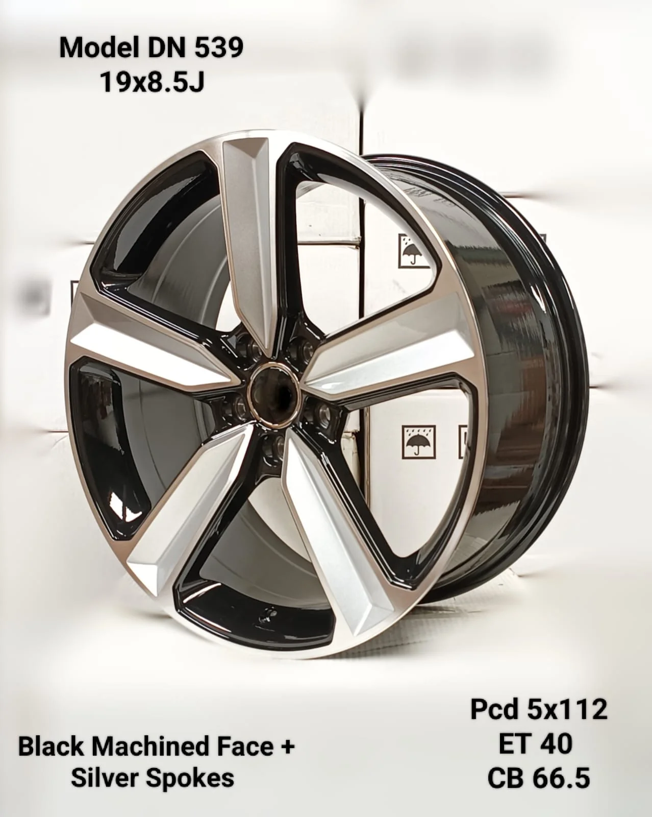 19” AS-DN-539 ( 5x112 ) black