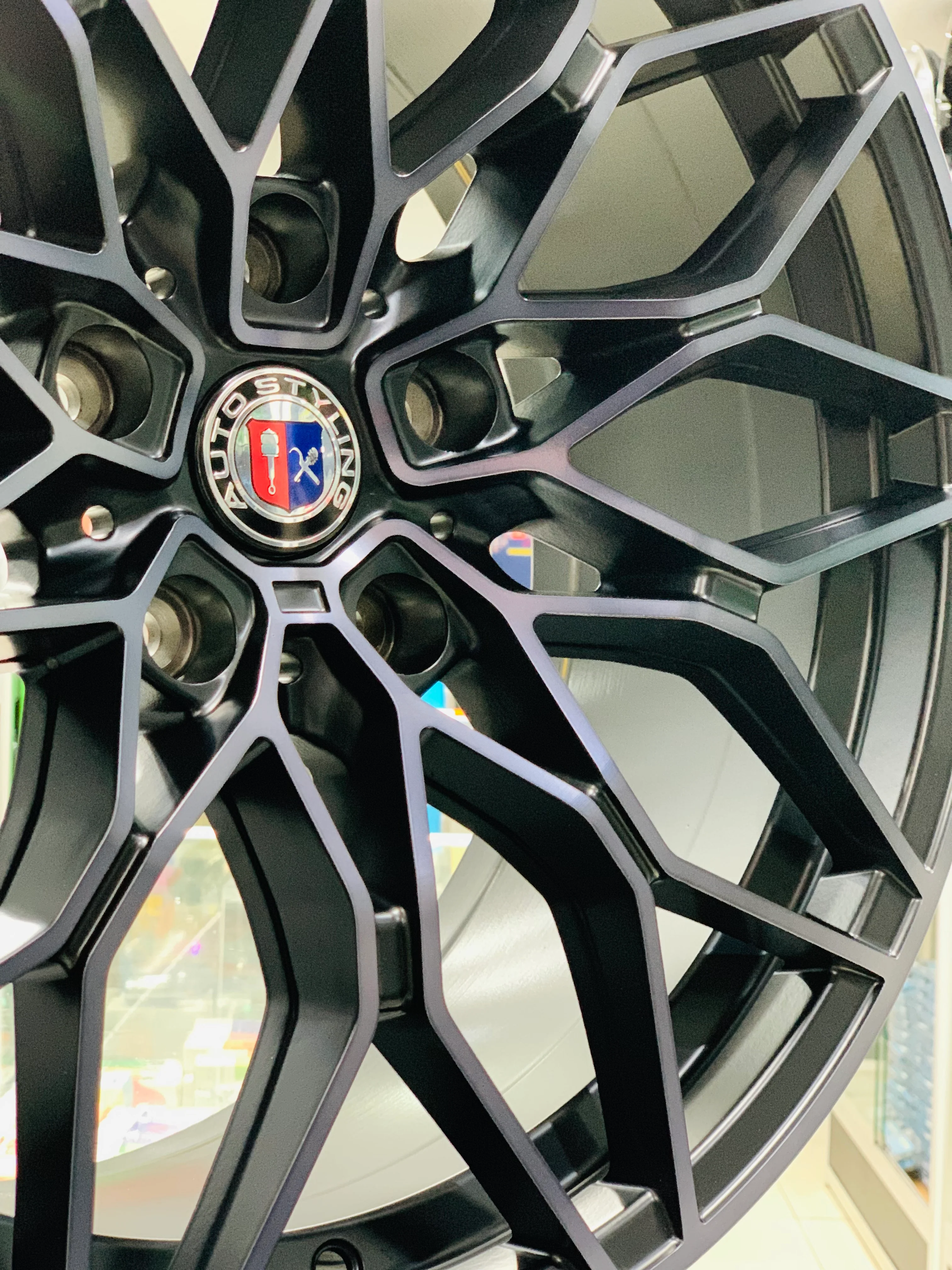 19” AS- G80  5X120 MATT BLACK wheels - Image 4