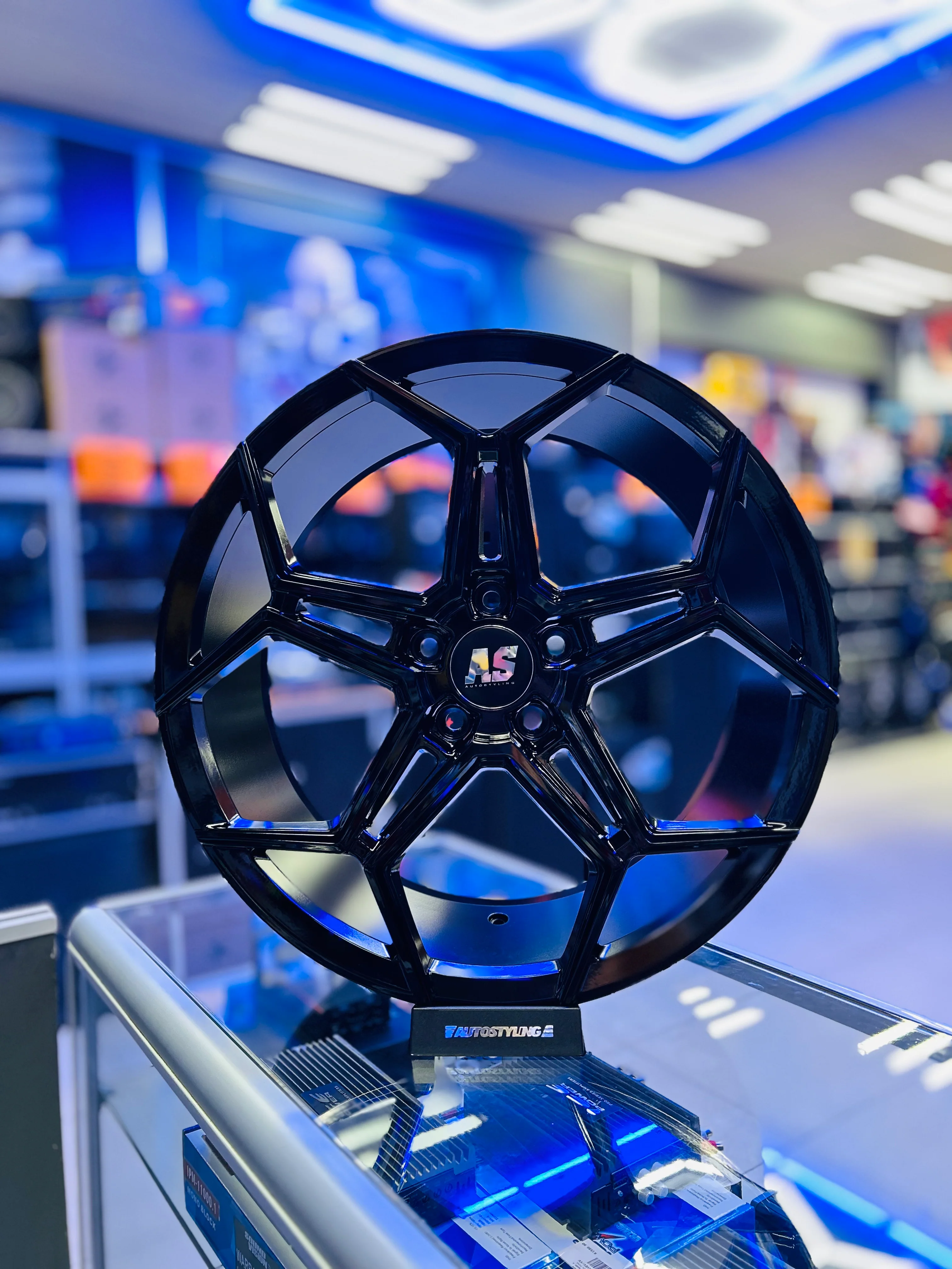 19” AS- HURACAN 5/112 GLOSS BLACK - Image 2