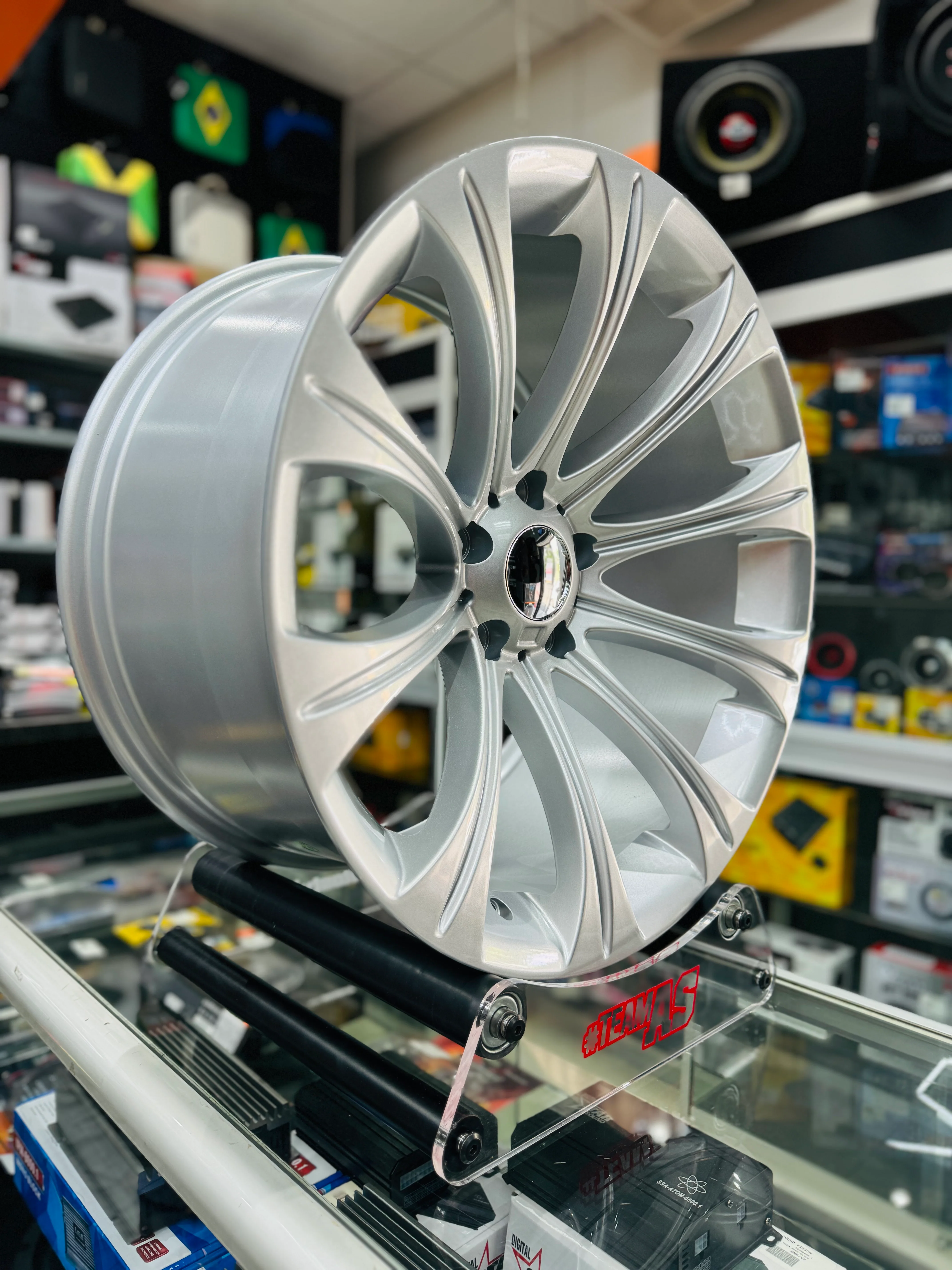 19” AS- M5 V10 5/120 SILVER M FITMENT - Image 3