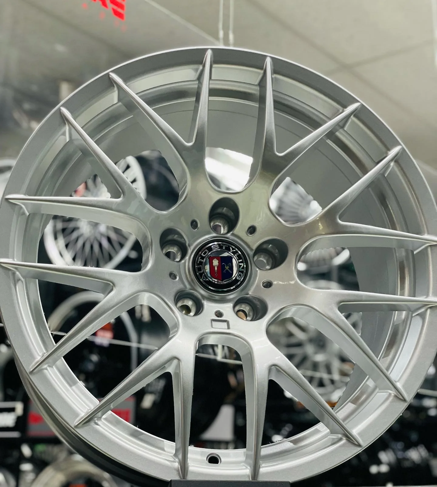 19” AS- V8 COMP 5/120 SILVER - Image 4