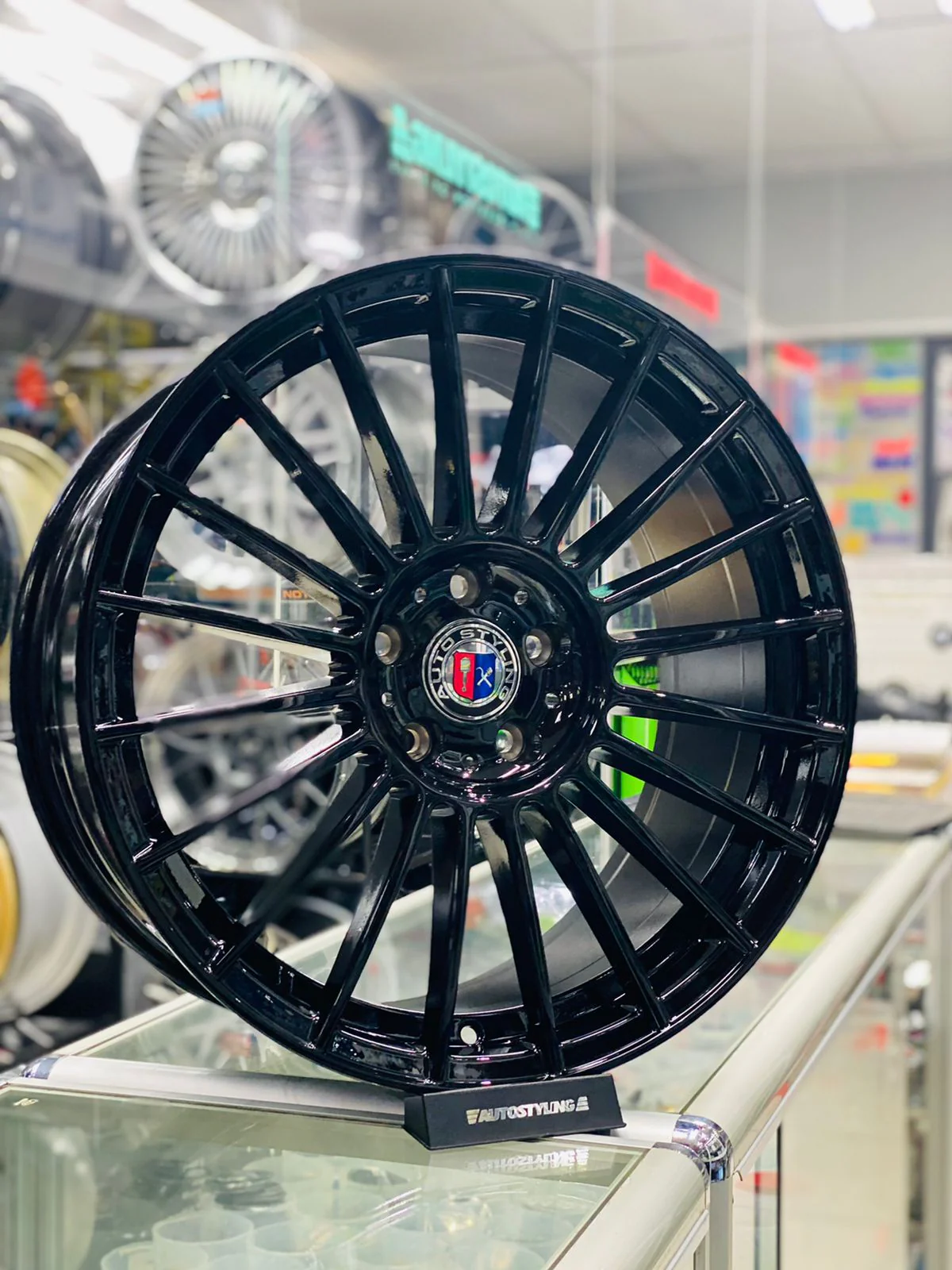 19” AS-VITO 5x112 GLOSS BLACK 9js