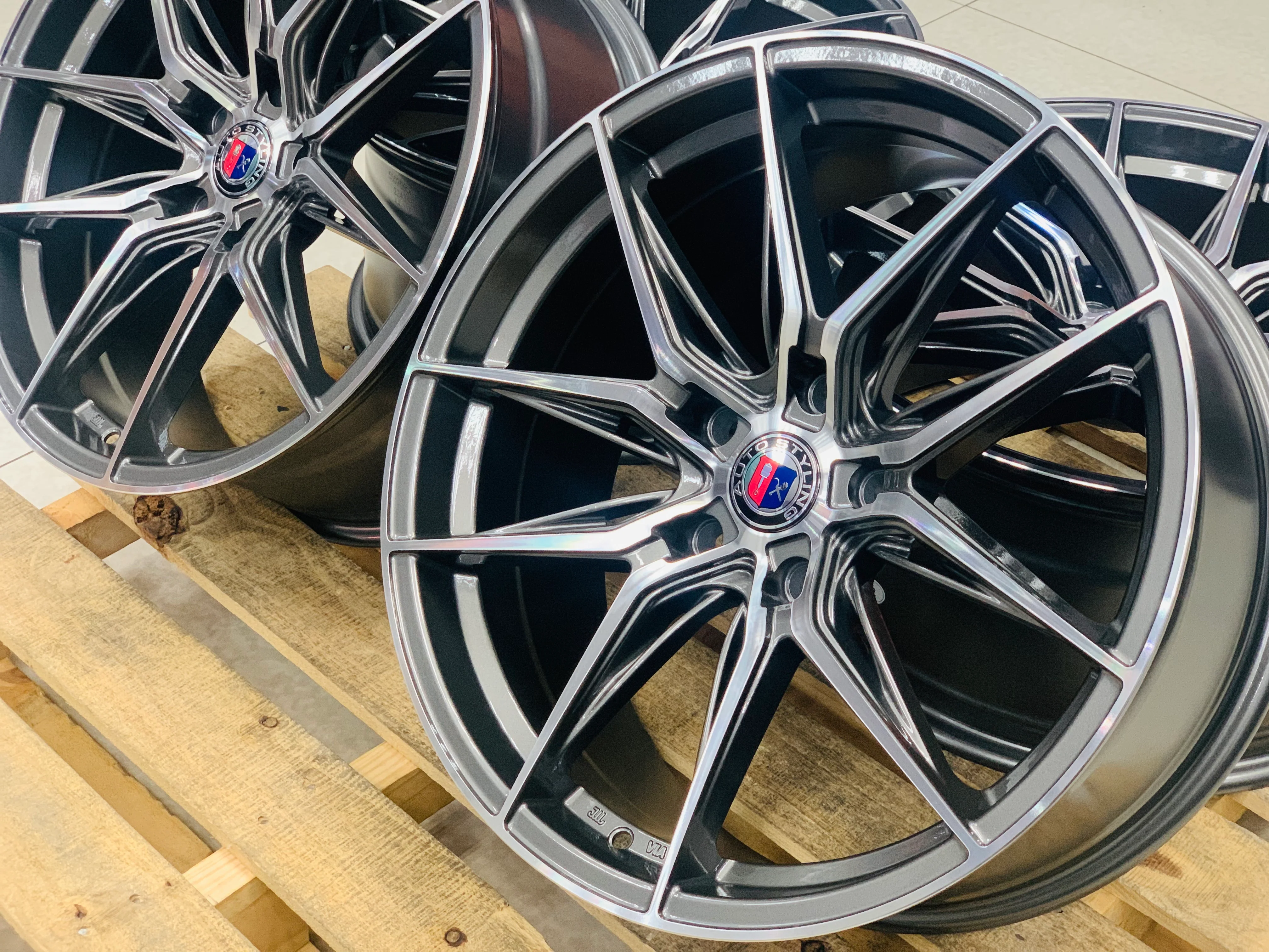 19” AS-VT80 5X120 Grey wheels - Image 9