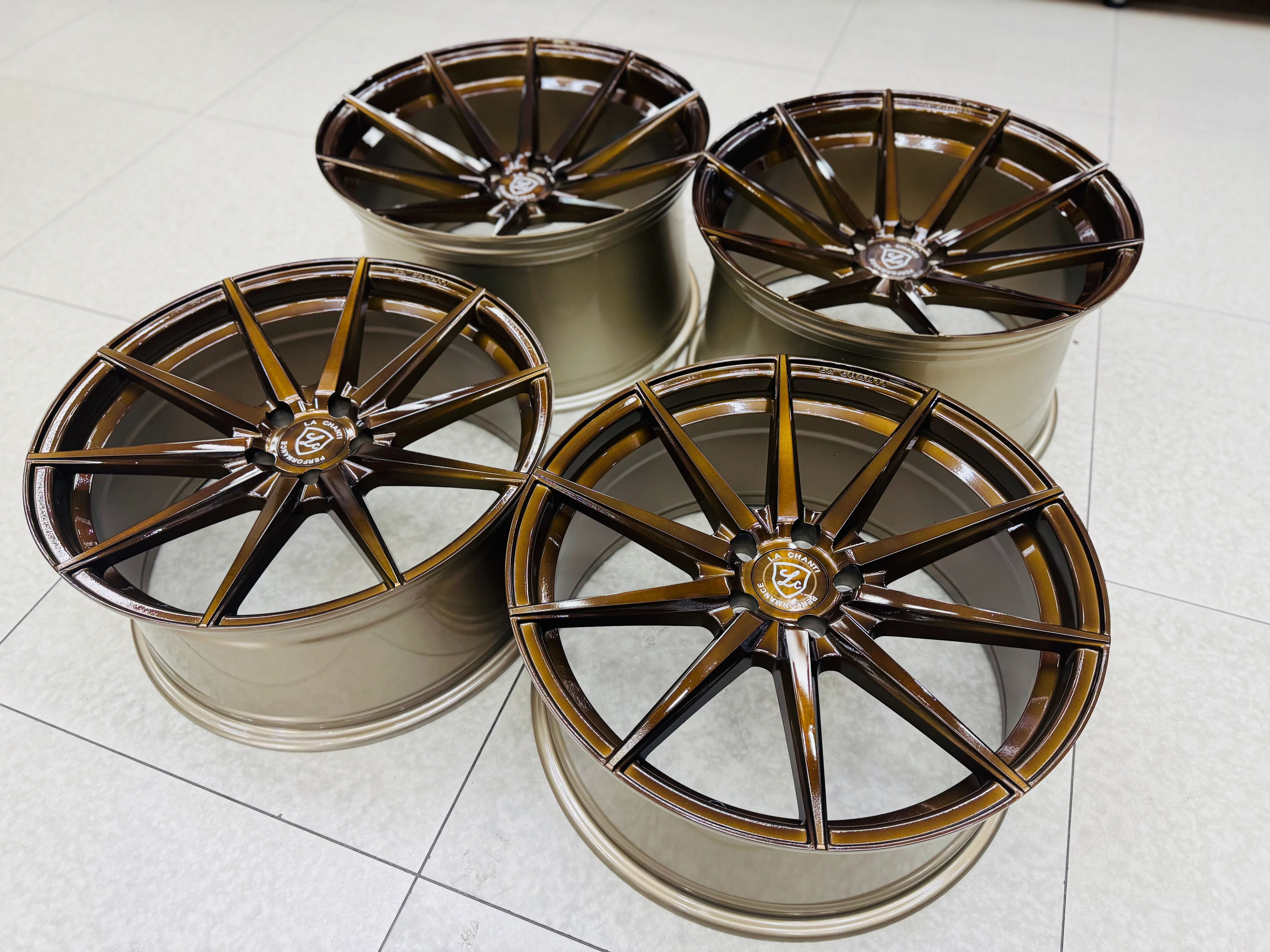 20” AS-5010 5x112 PCD Bronze wheels - Image 4
