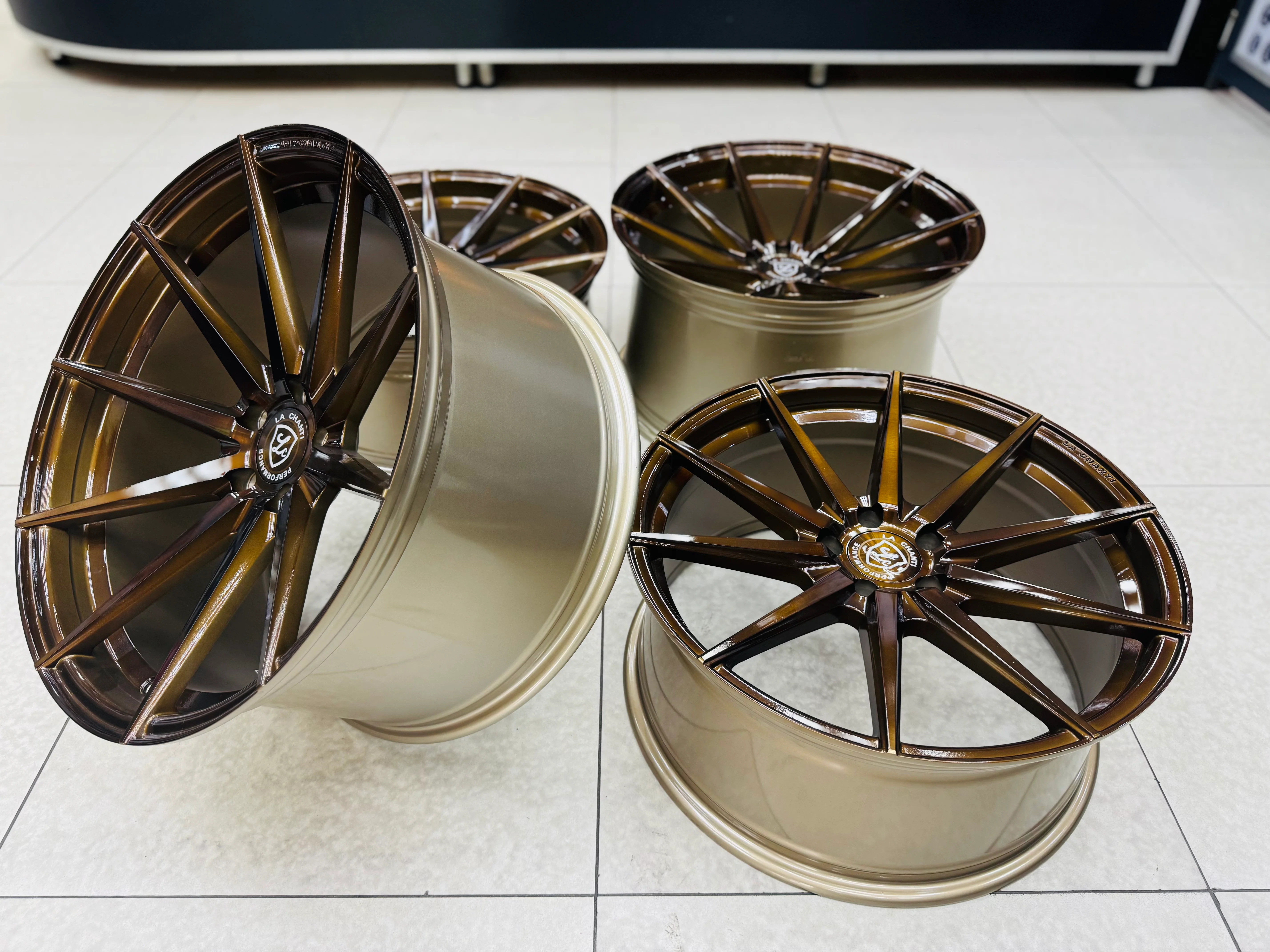 20” AS-5010 5x112 PCD Bronze wheels - Image 6