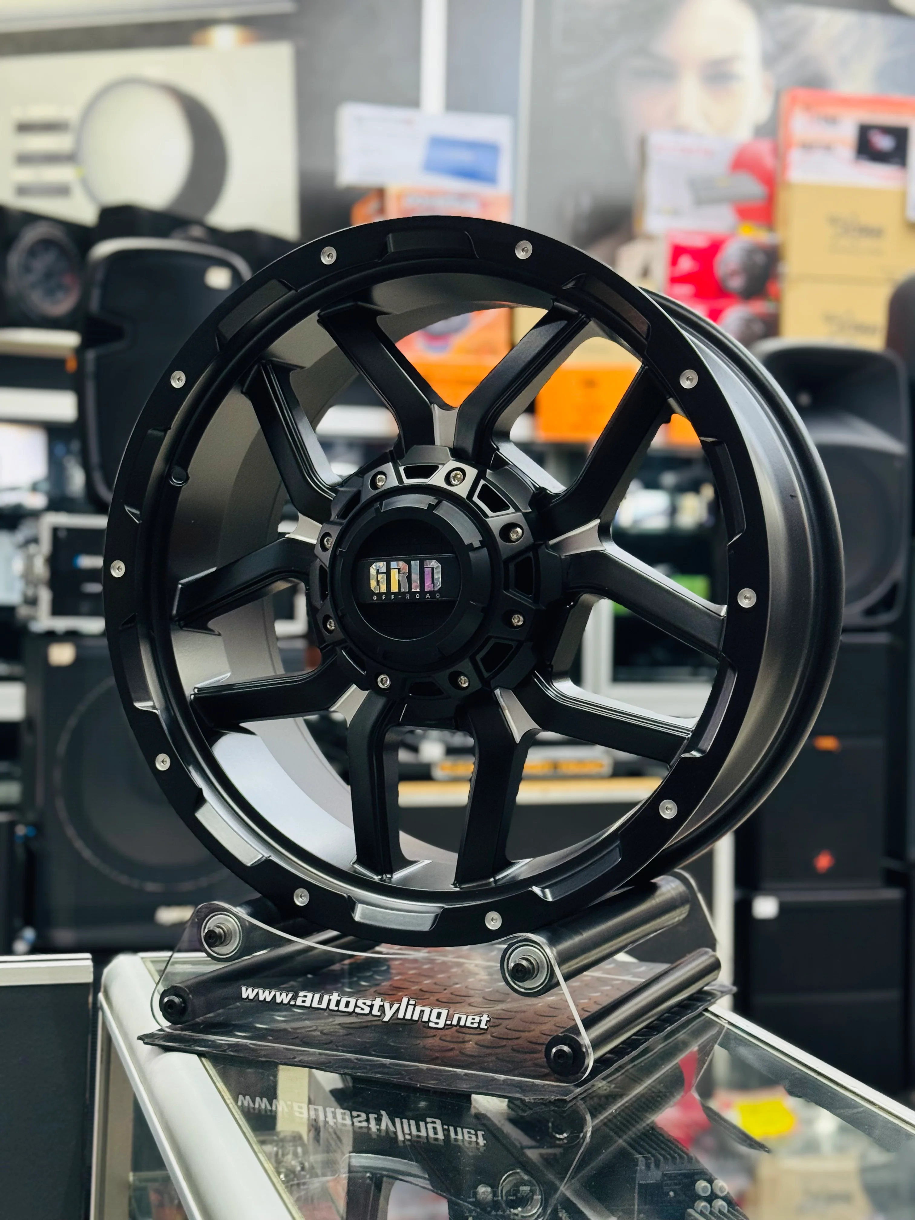 20” AS-F32JT198 6/139 BLACK BAKKIE RIMS - Image 14