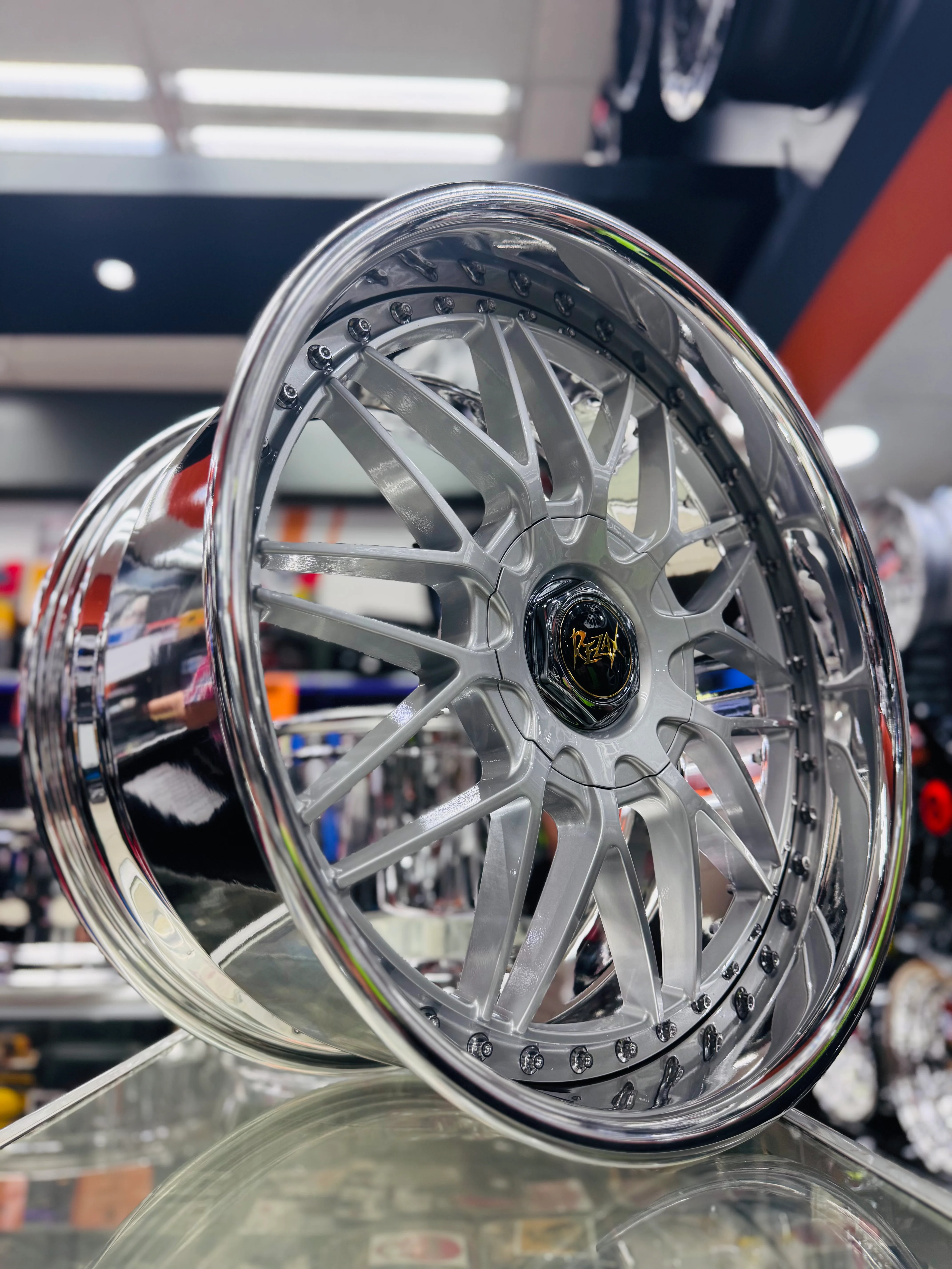 20” REZAX 2pce split forged  wheels - Image 18