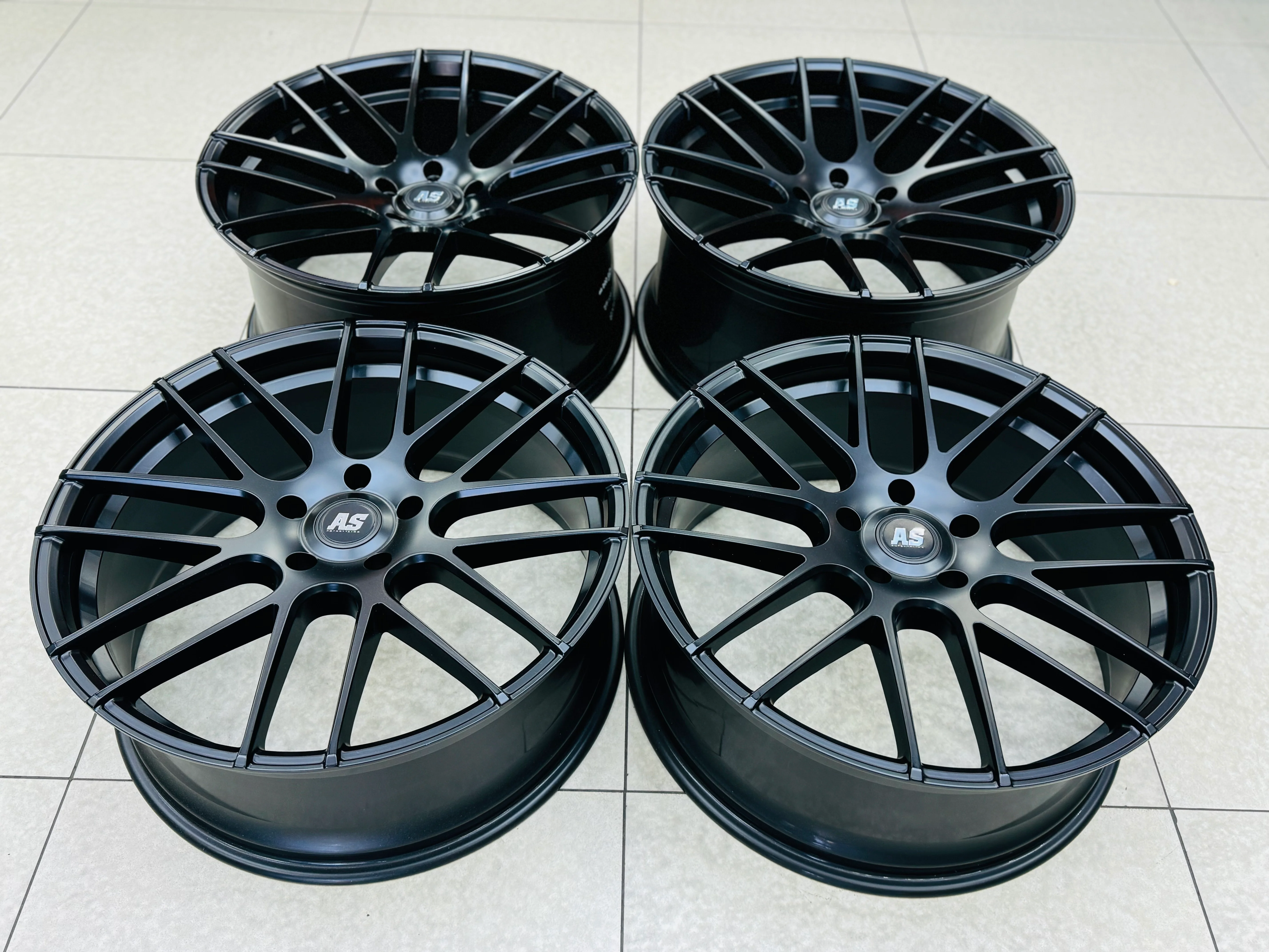 22" AS-T308 5/130 BLACK VARRO 🇺🇸 WHEELS - Image 7